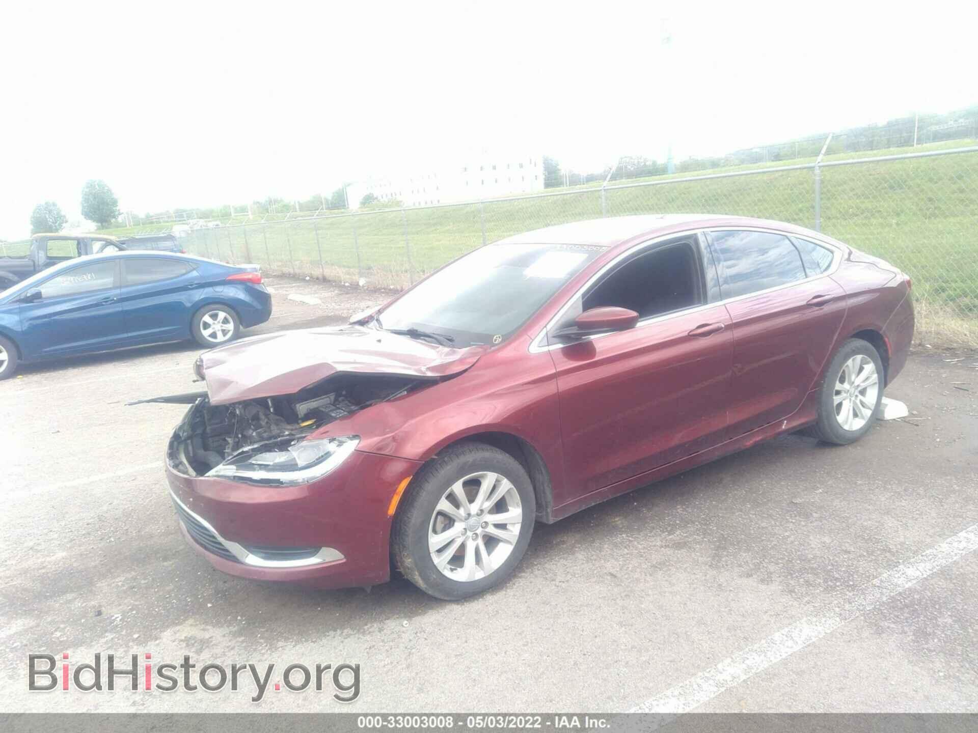 2016 CHRYSLER 200 - VIN: 1C3CCCAB2GN127789 - Фото 2