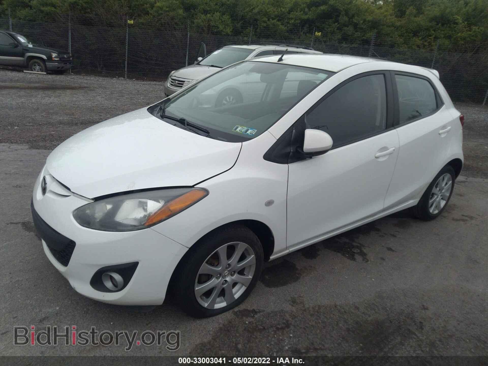 2011 MAZDA MAZDA2 - VIN: JM1DE1HZ6B0108458 - Фото 2