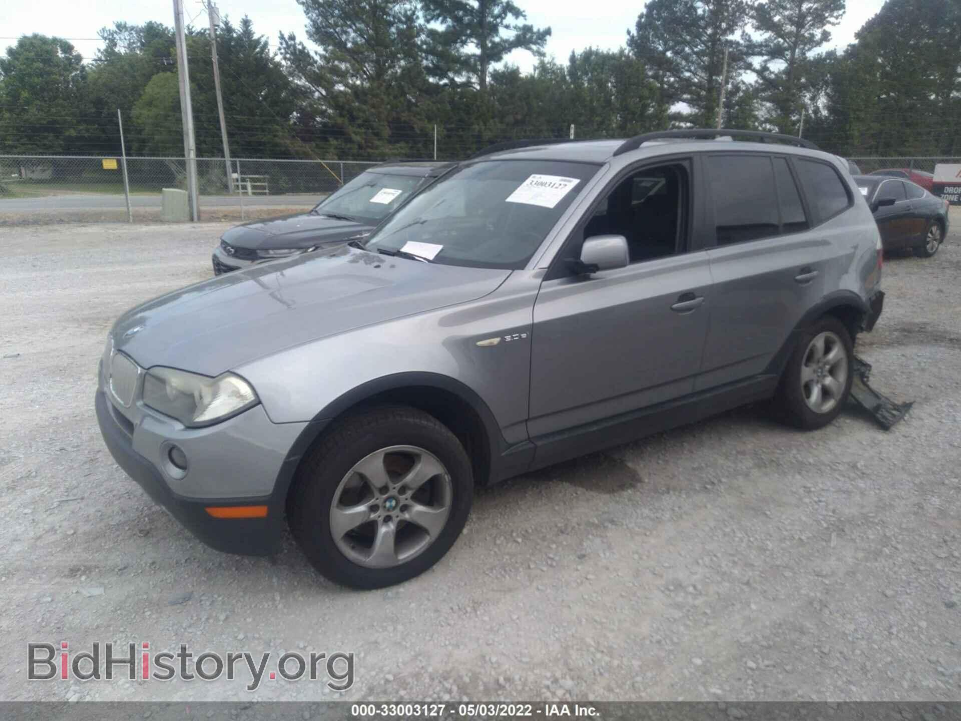 2007 BMW X3 - VIN: WBXPC93487WF18797 - Фото 2