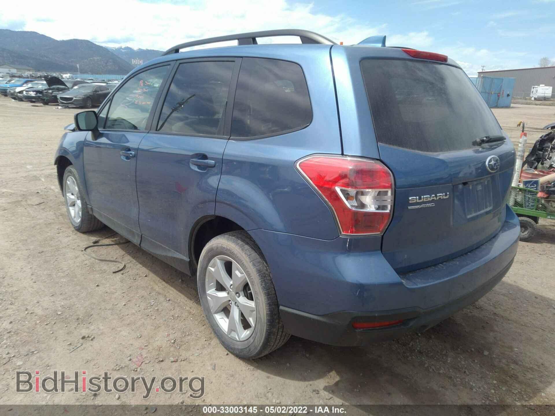 2016 SUBARU FORESTER - VIN: JF2SJADC5GH563848 - Фото 3