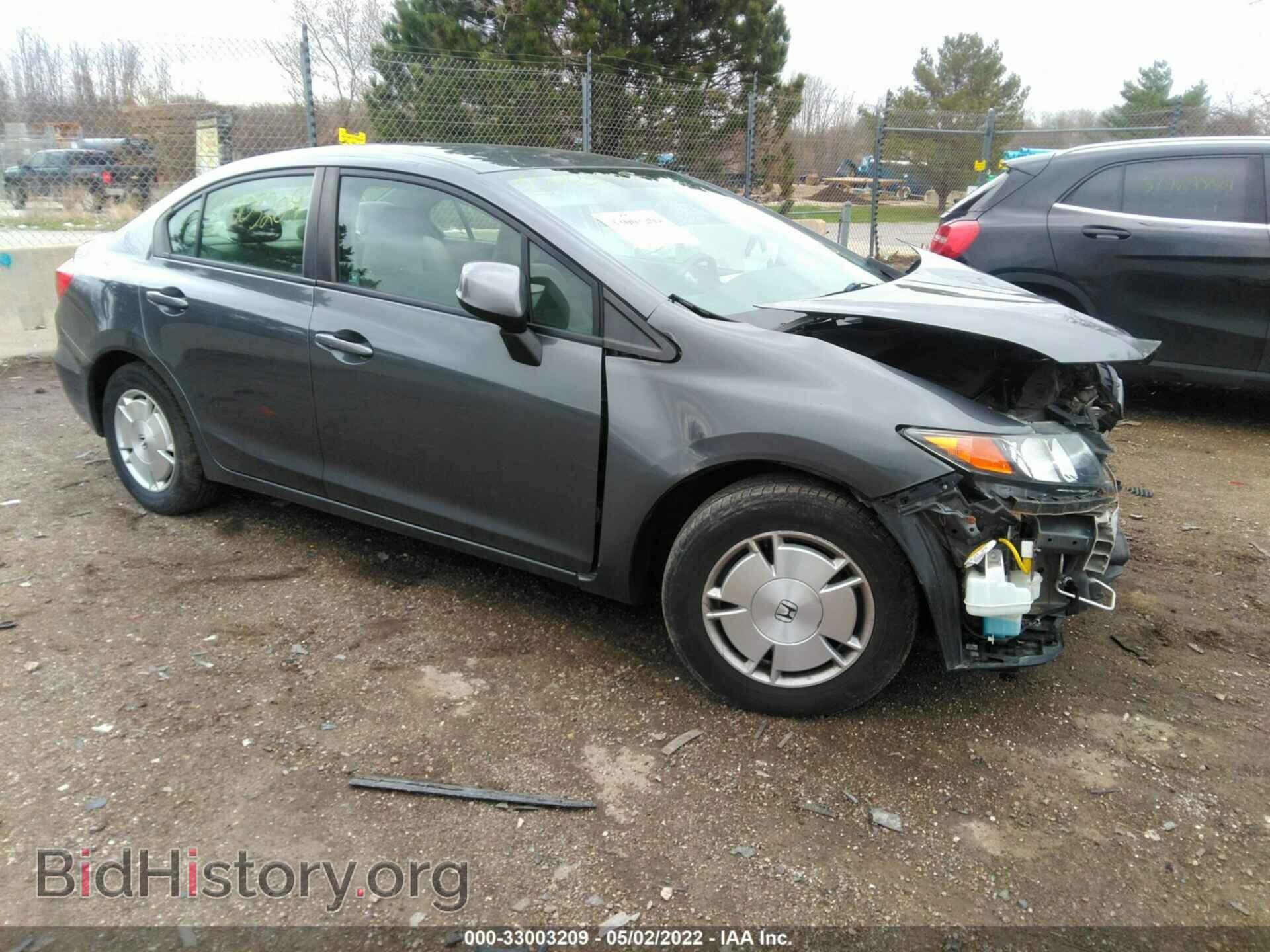 Photo 2HGFB2F62CH322488 - HONDA CIVIC SDN 2012
