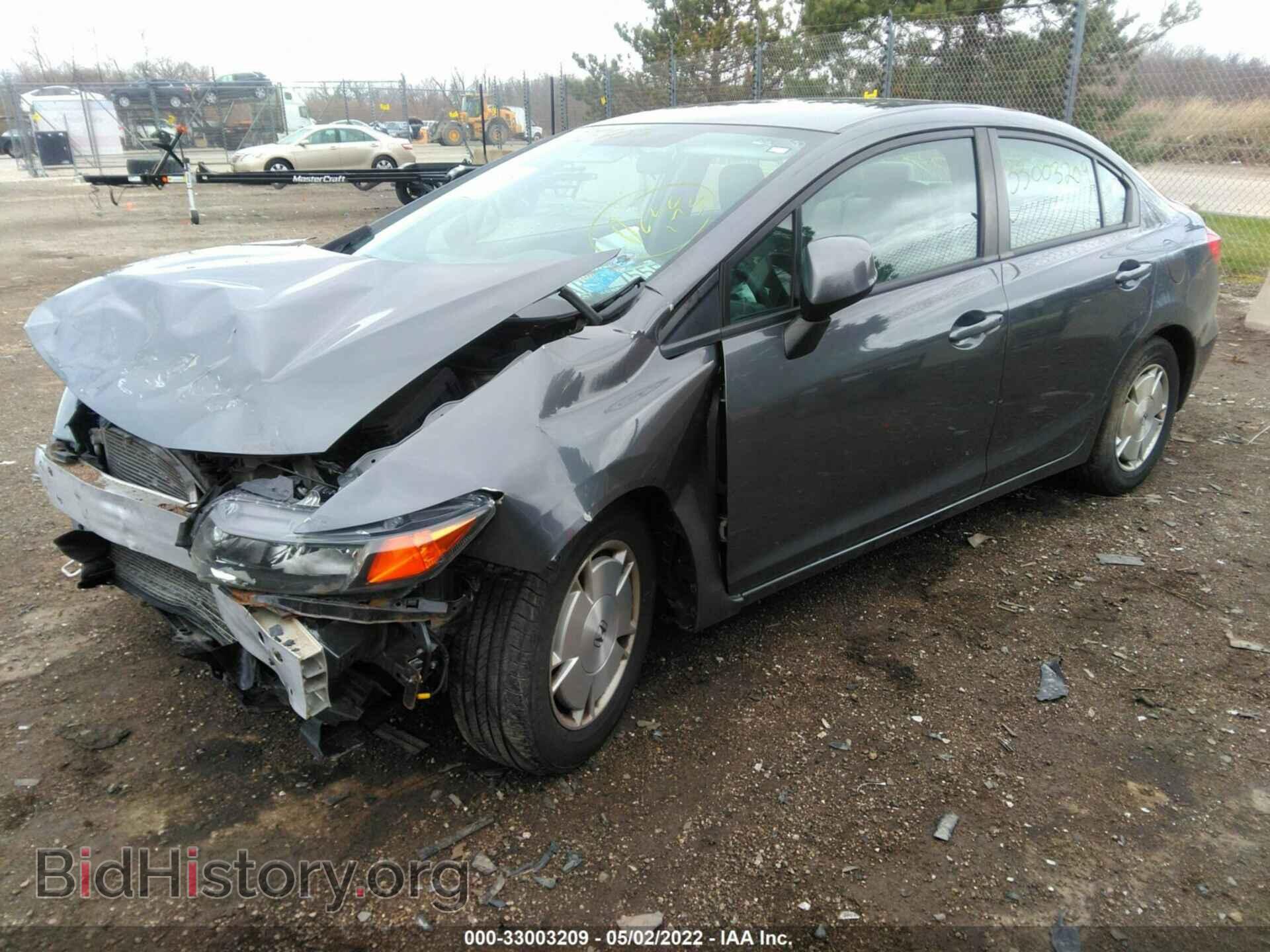 2012 HONDA CIVIC SDN - VIN: 2HGFB2F62CH322488 - Фото 2