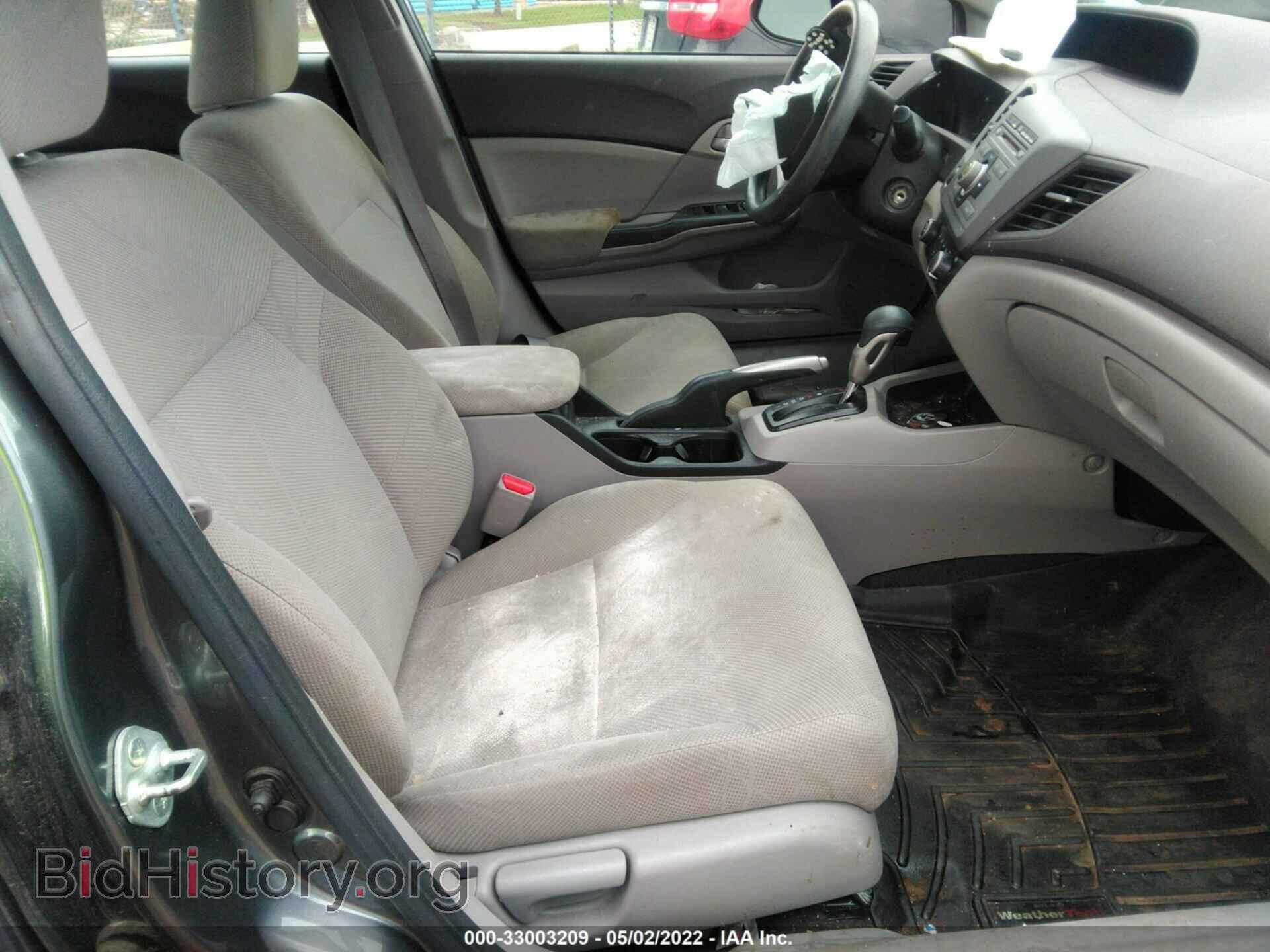 2012 HONDA CIVIC SDN - VIN: 2HGFB2F62CH322488 - Фото 5
