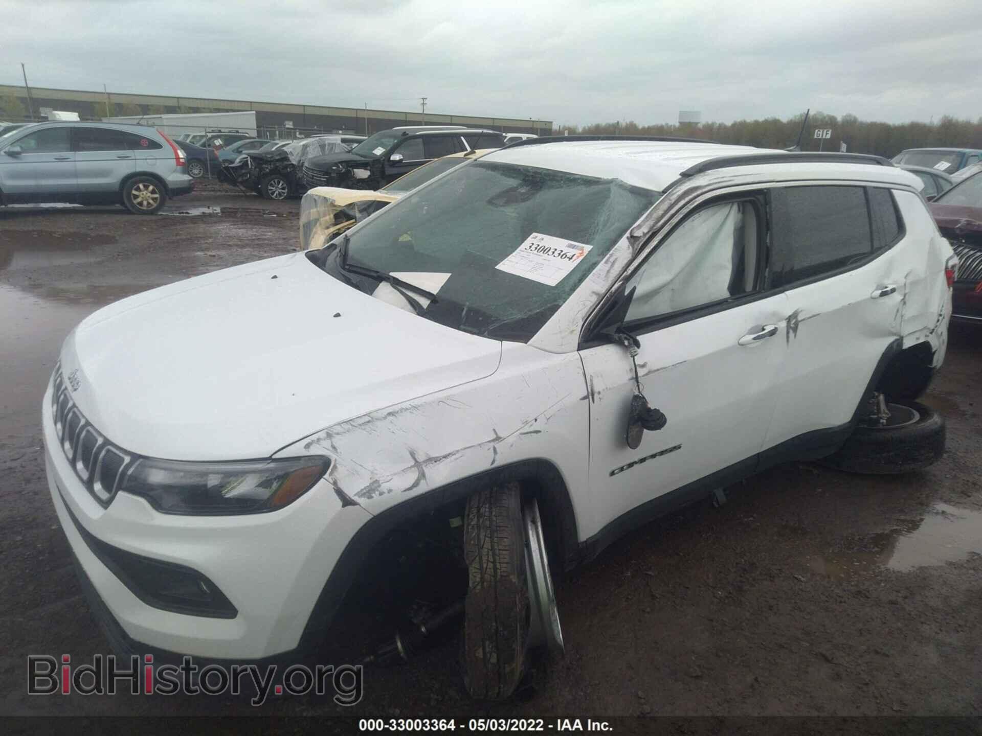 2022 JEEP COMPASS - VIN: 3C4NJDBB2NT123057 - Фото 2