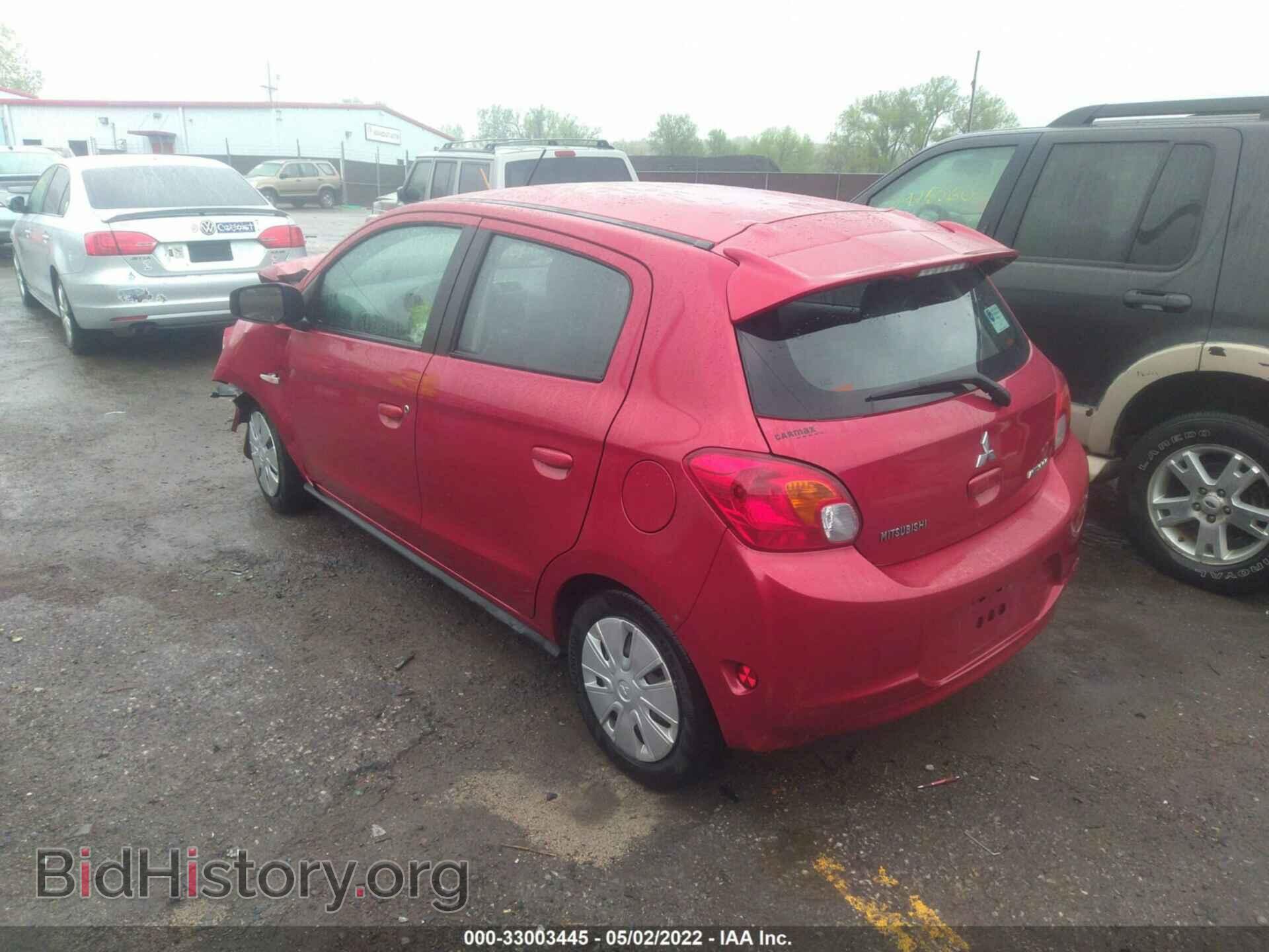 2014 MITSUBISHI MIRAGE - VIN: ML32A3HJ4EH018615 - Фото 3