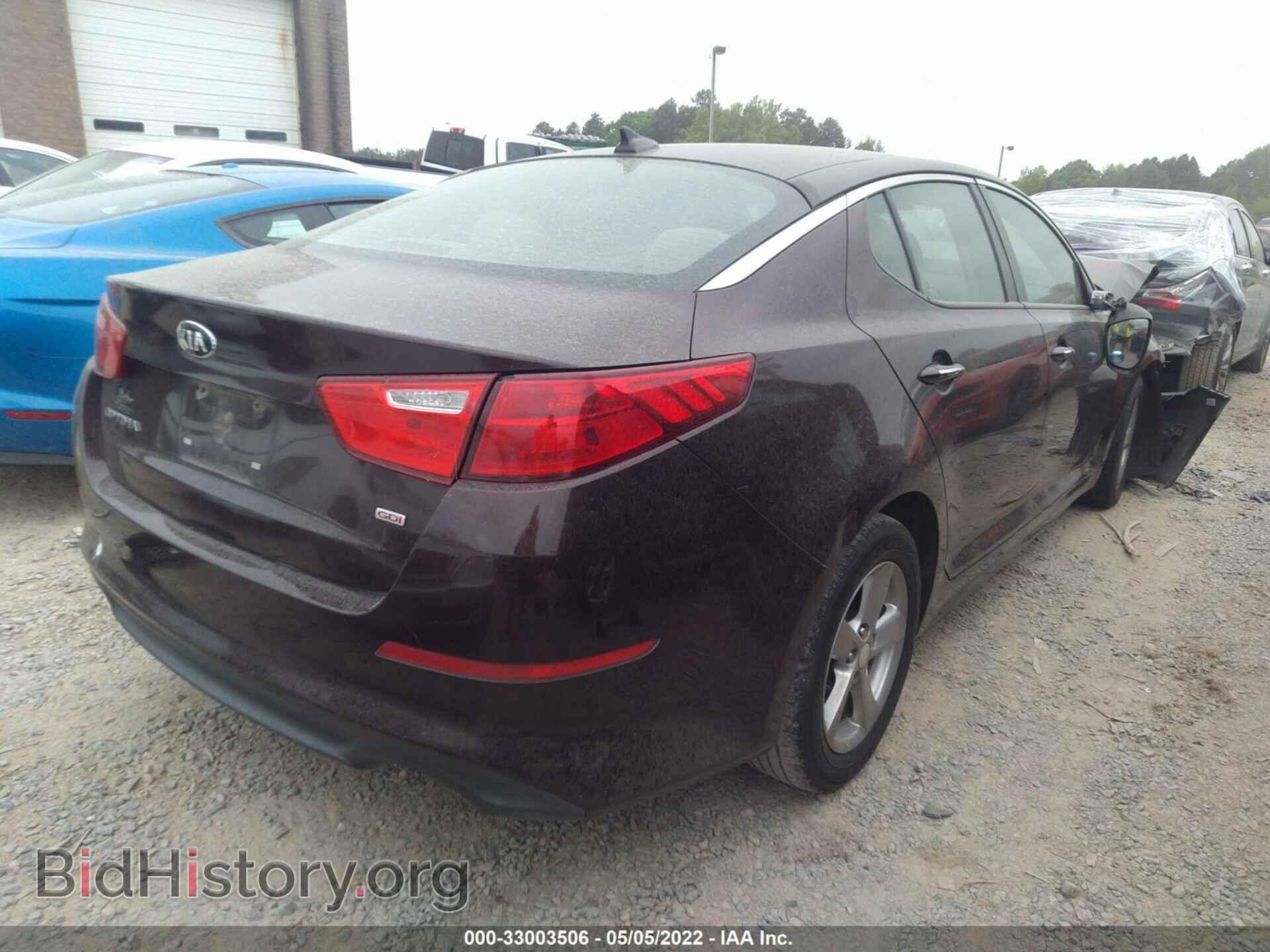 2014 KIA OPTIMA - VIN: 5XXGM4A77EG294282 - Фото 4