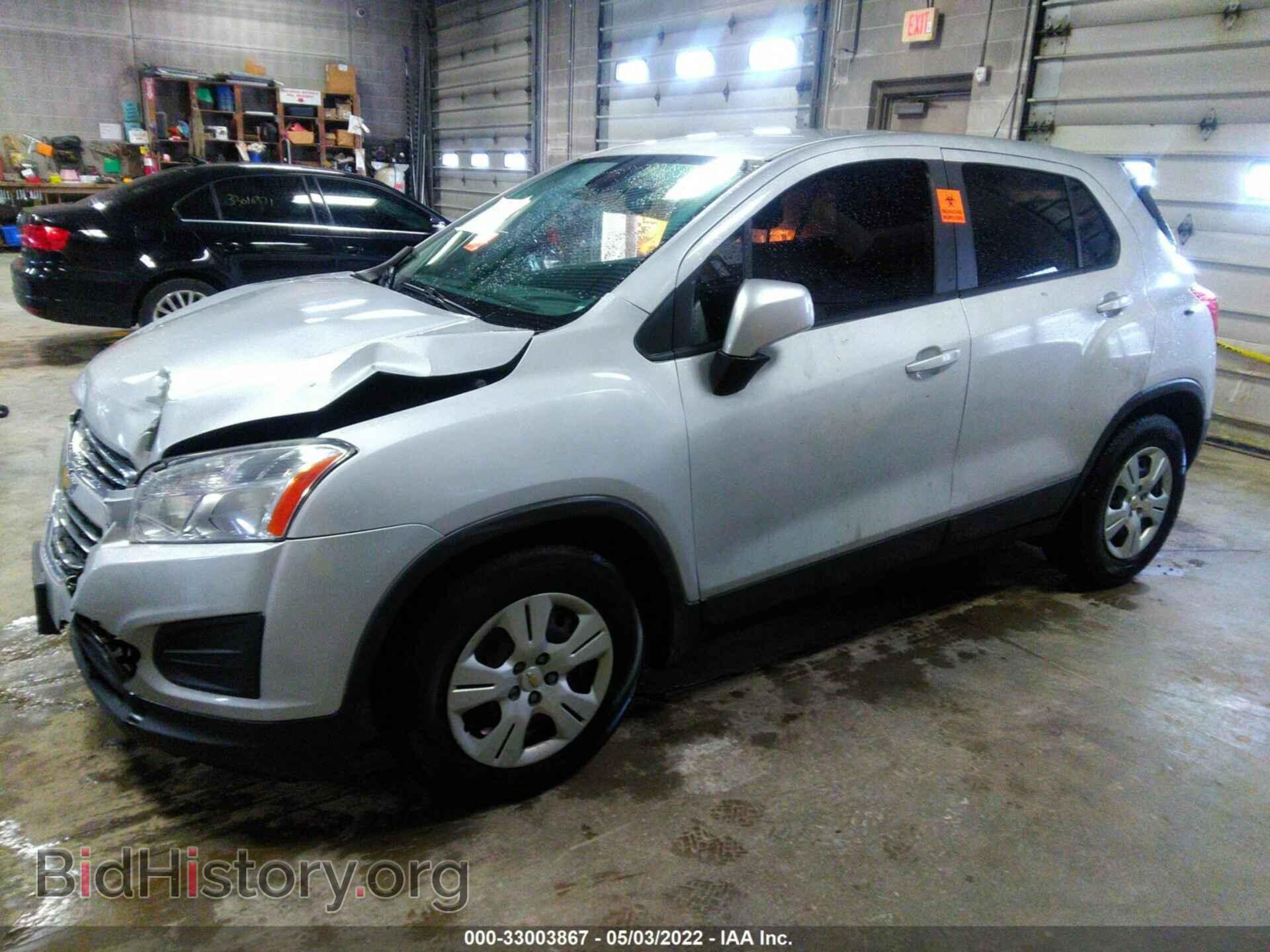 2015 CHEVROLET TRAX - VIN: KL7CJKSB7FB057293 - Фото 2