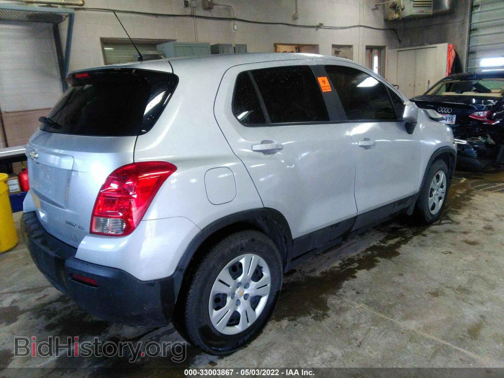 2015 CHEVROLET TRAX - VIN: KL7CJKSB7FB057293 - Фото 4