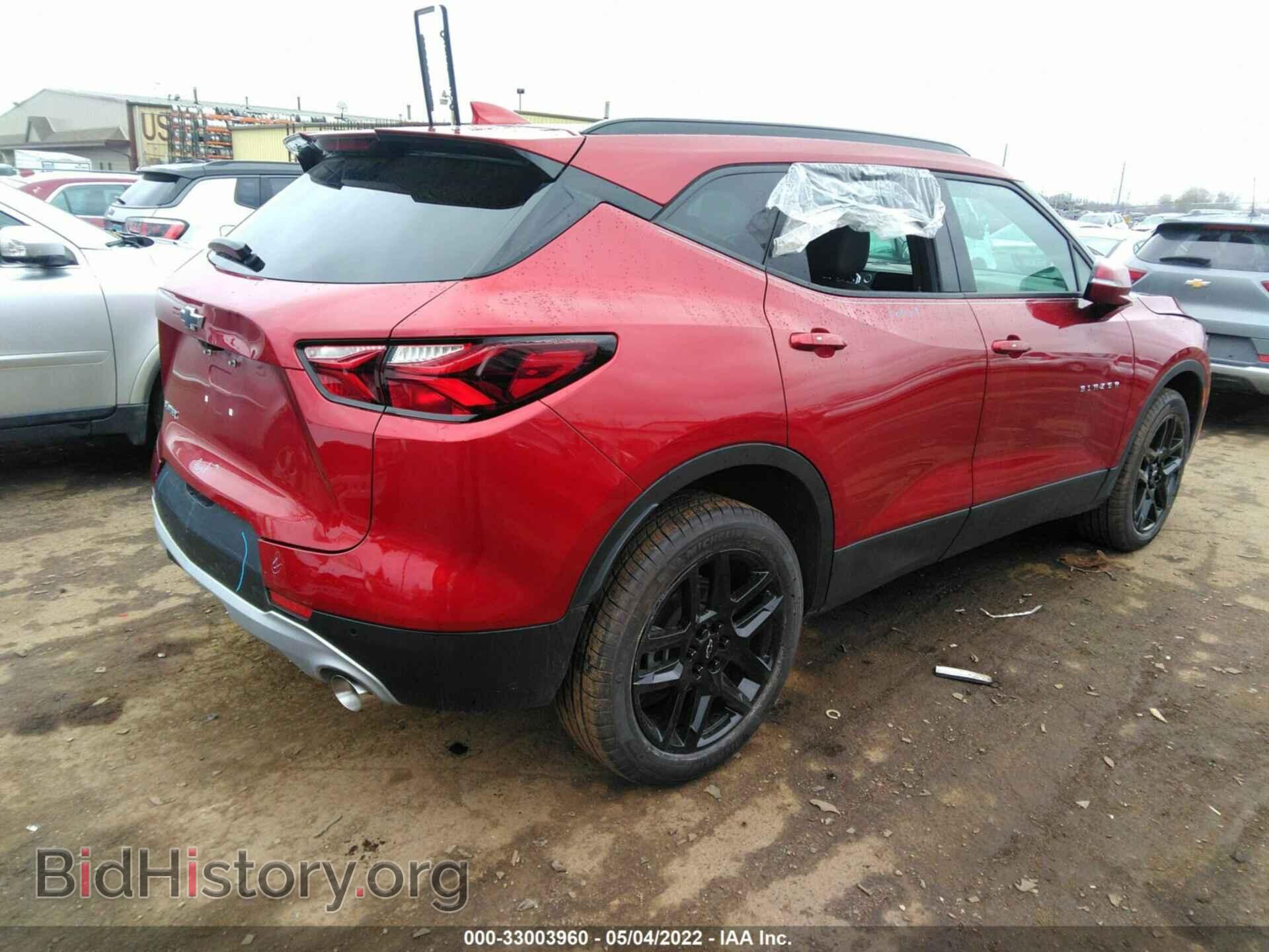 2021 CHEVROLET BLAZER - VIN: 3GNKBDRS0MS534653 - Фото 4