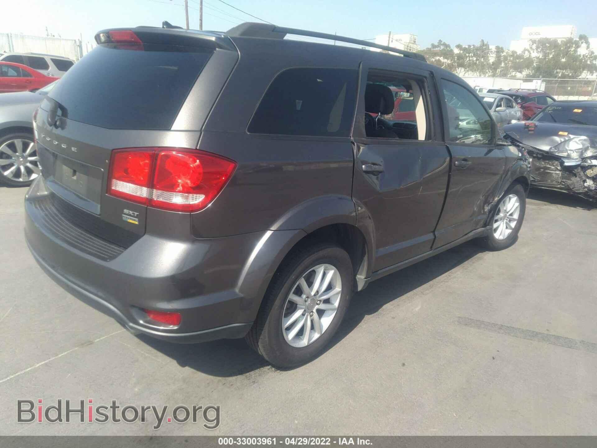 2016 DODGE JOURNEY - VIN: 3C4PDCBG2GT127425 - Фото 4