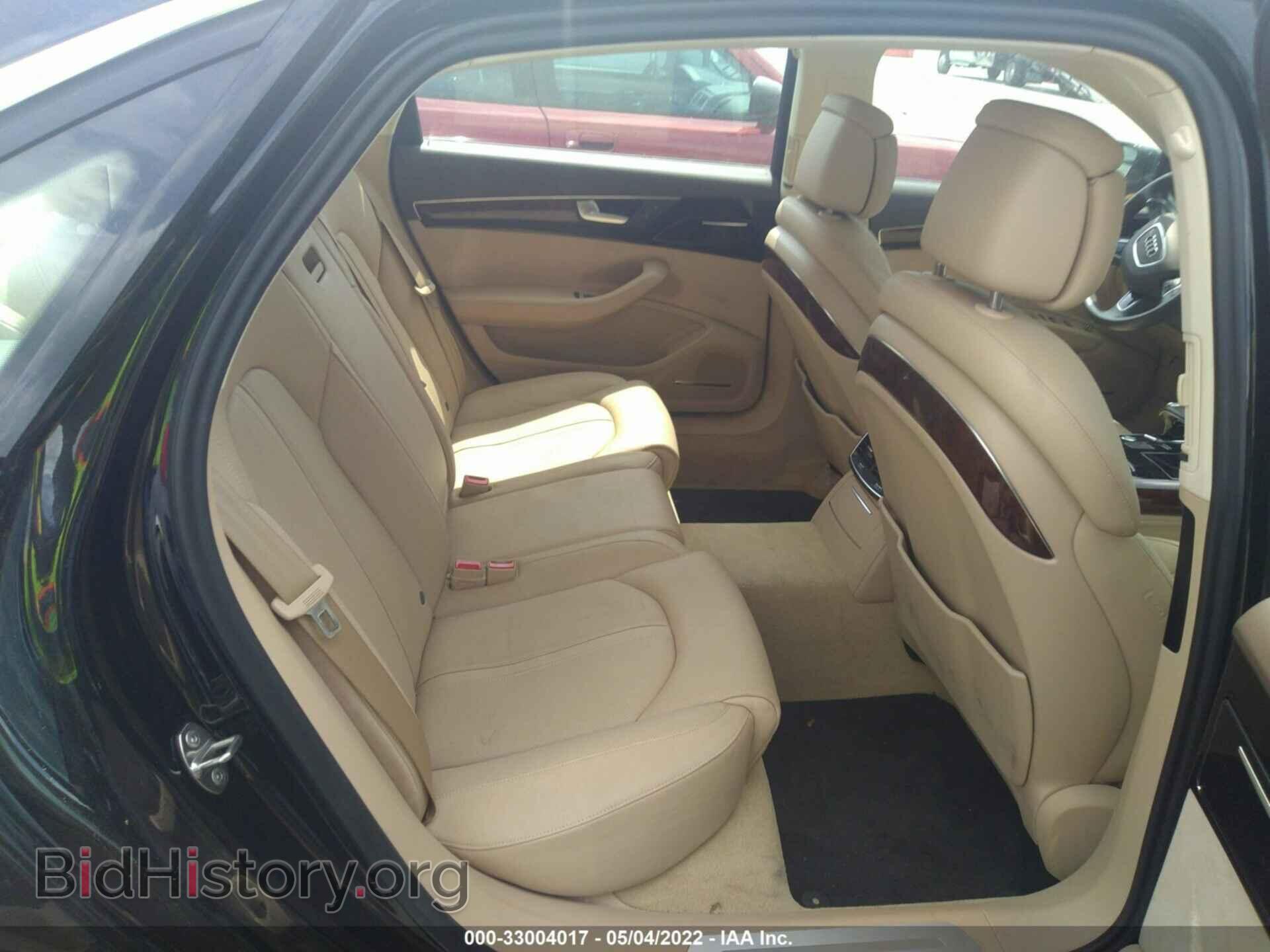 2013 AUDI A8 L - VIN: WAURGAFD2DN000929 - Фото 8