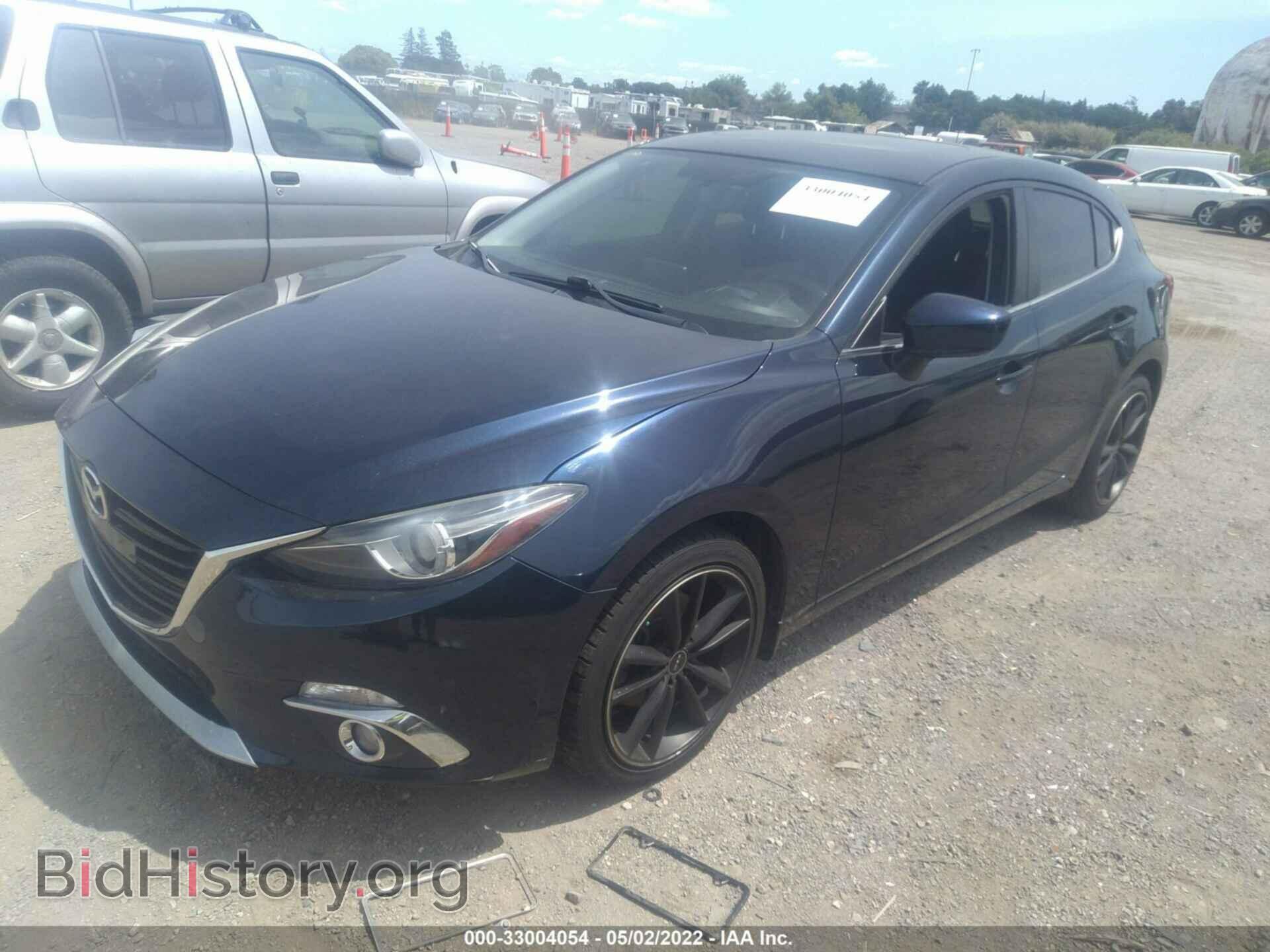 2014 MAZDA MAZDA3 - VIN: JM1BM1M39E1164355 - Фото 2