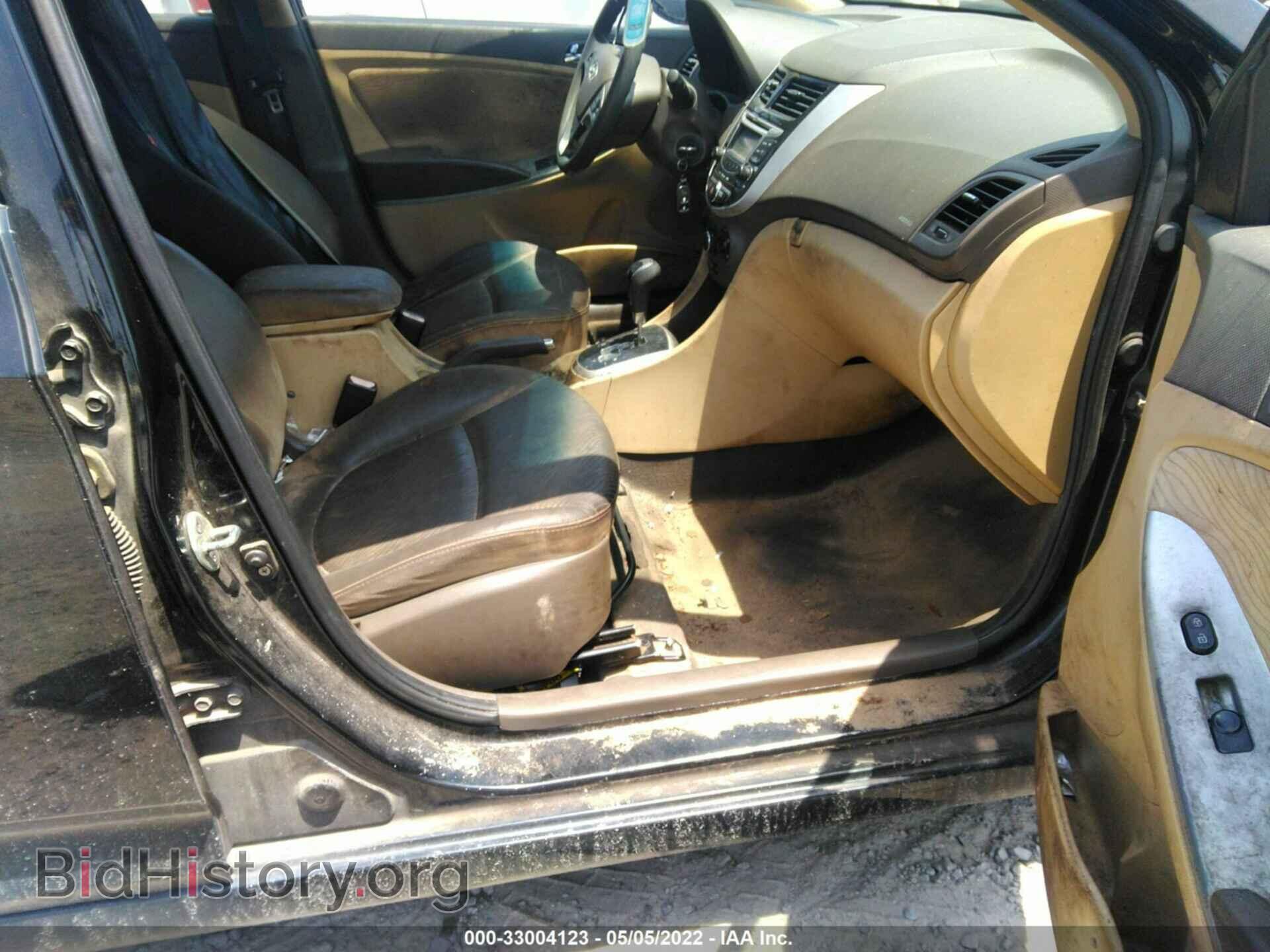 2012 HYUNDAI ACCENT - VIN: KMHCU4AE1CU226947 - Фото 5