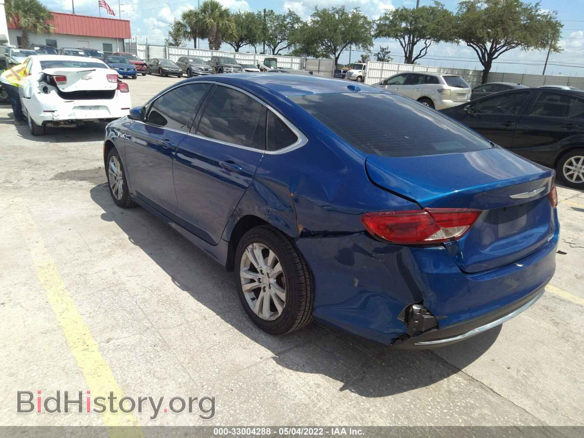 2015 CHRYSLER 200 - VIN: 1C3CCCAB9FN744282 - Фото 3