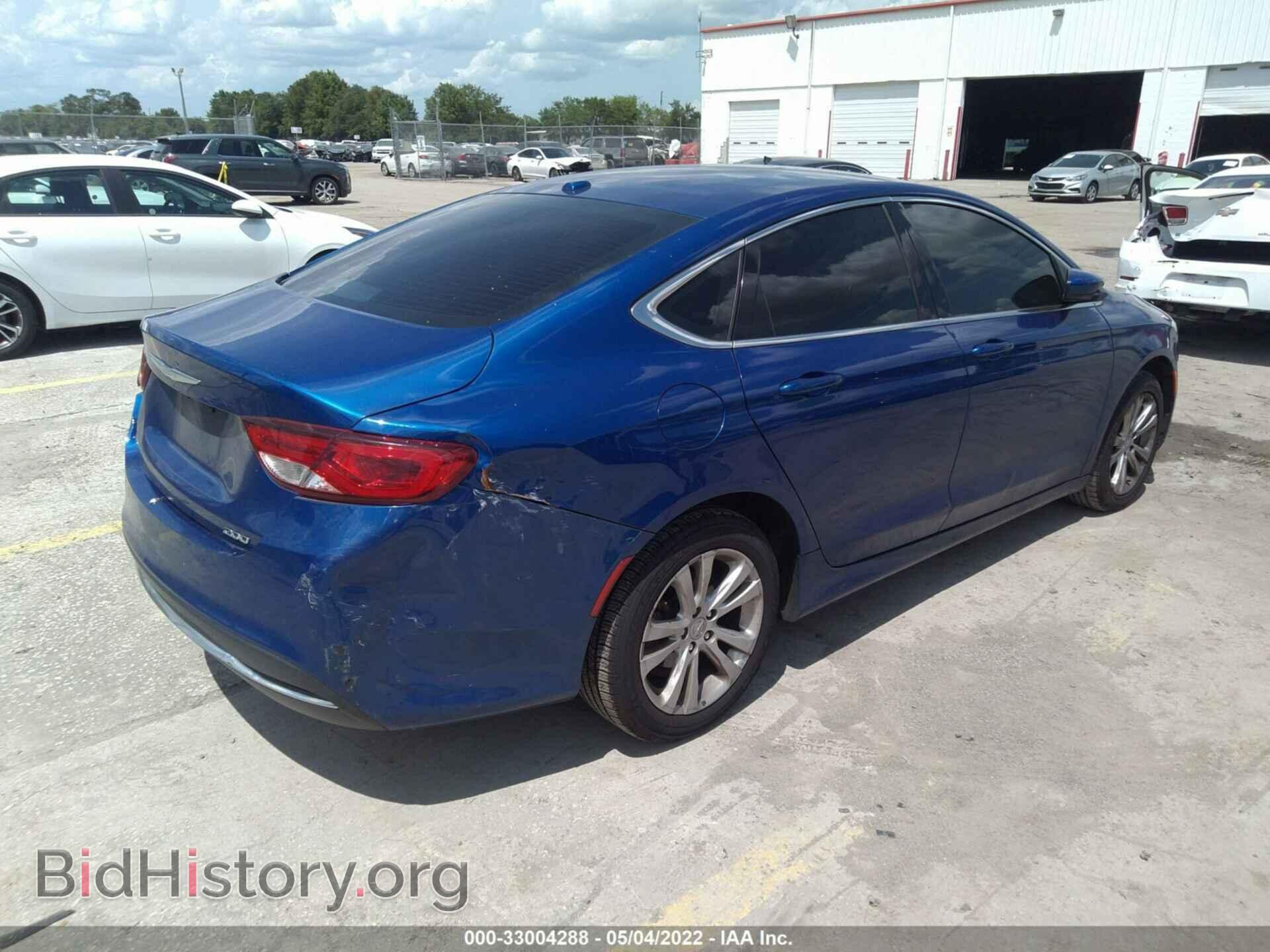 2015 CHRYSLER 200 - VIN: 1C3CCCAB9FN744282 - Фото 4