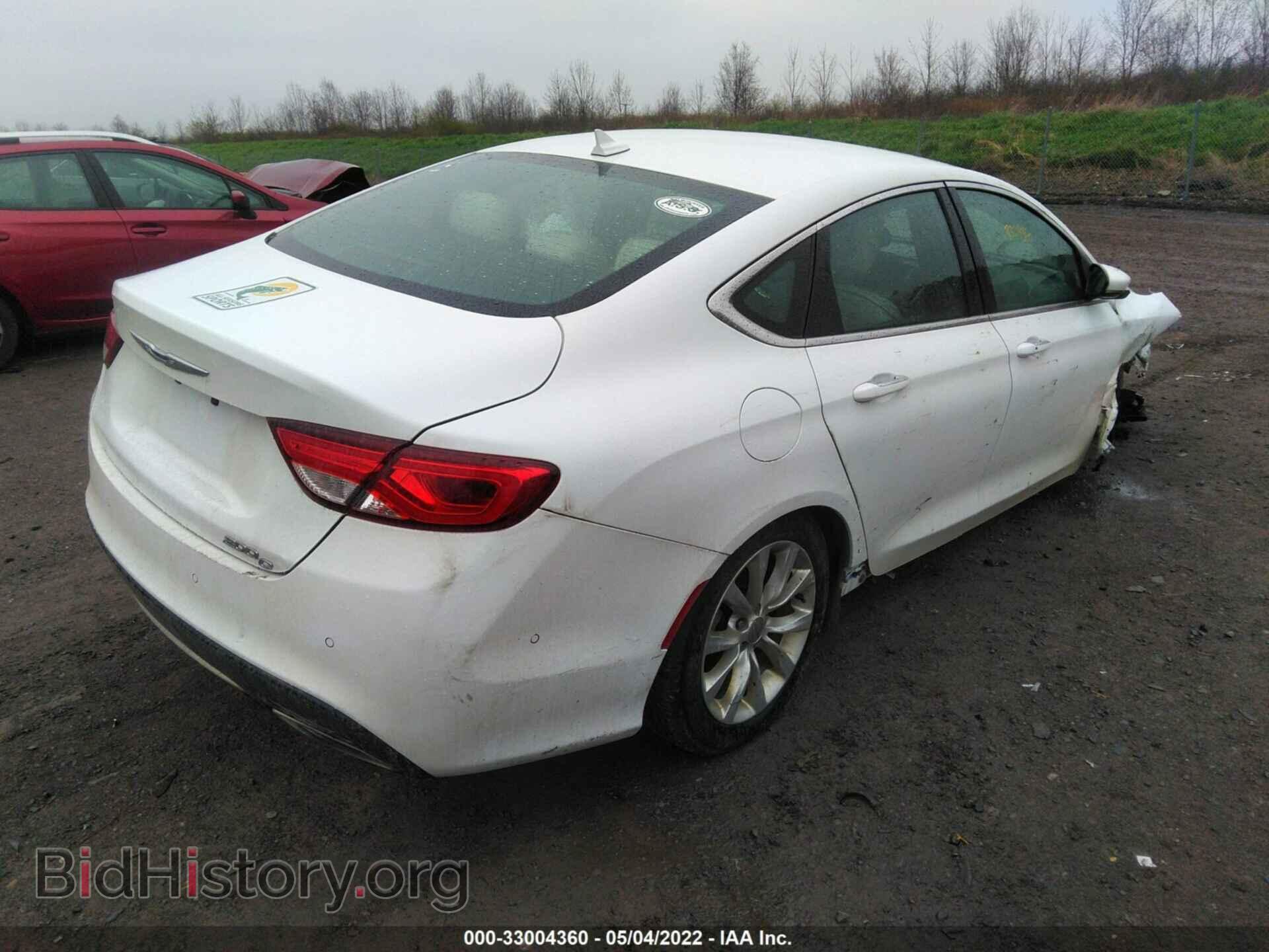 2015 CHRYSLER 200 - VIN: 1C3CCCCG6FN580871 - Фото 4