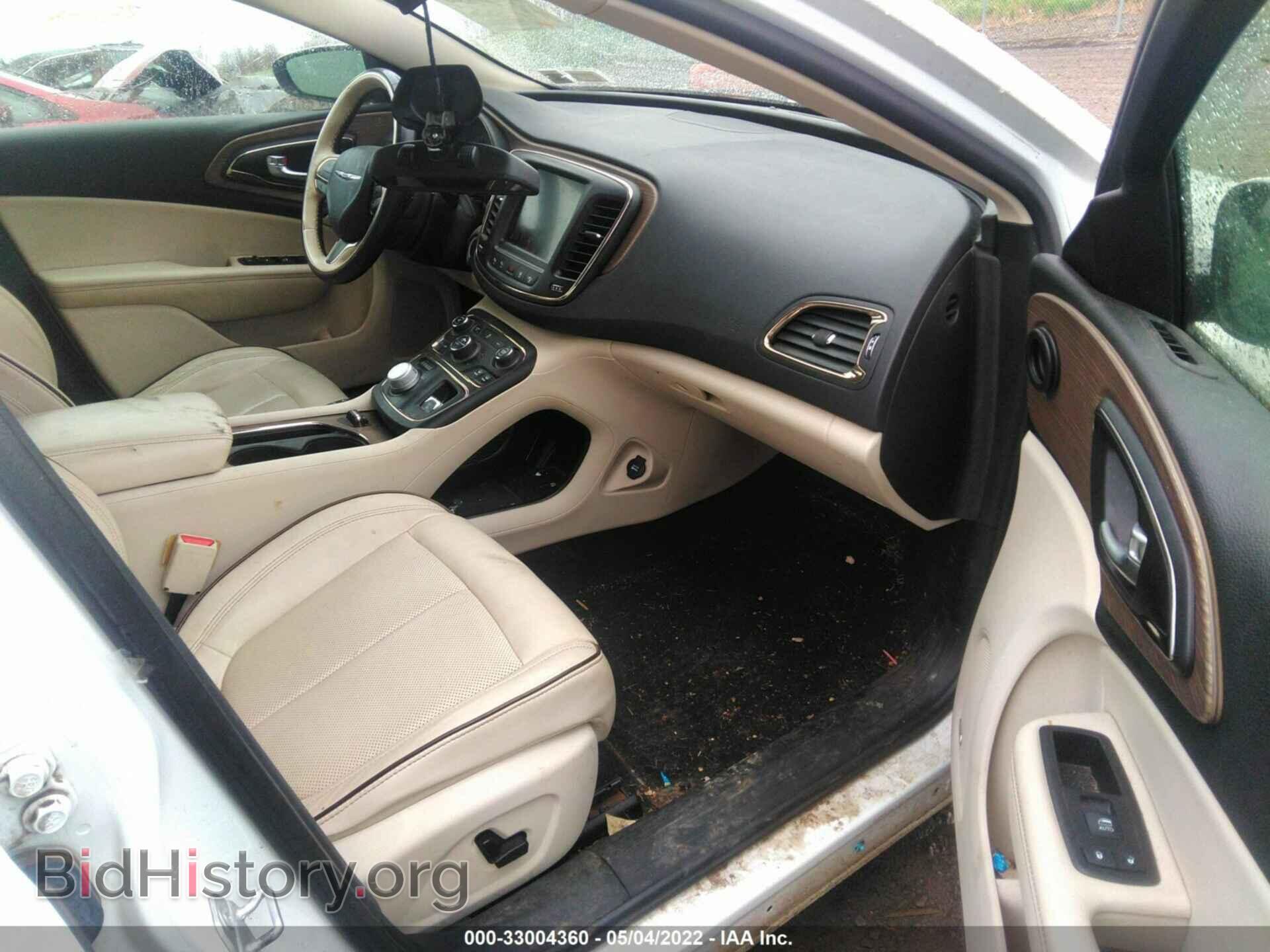 2015 CHRYSLER 200 - VIN: 1C3CCCCG6FN580871 - Фото 5