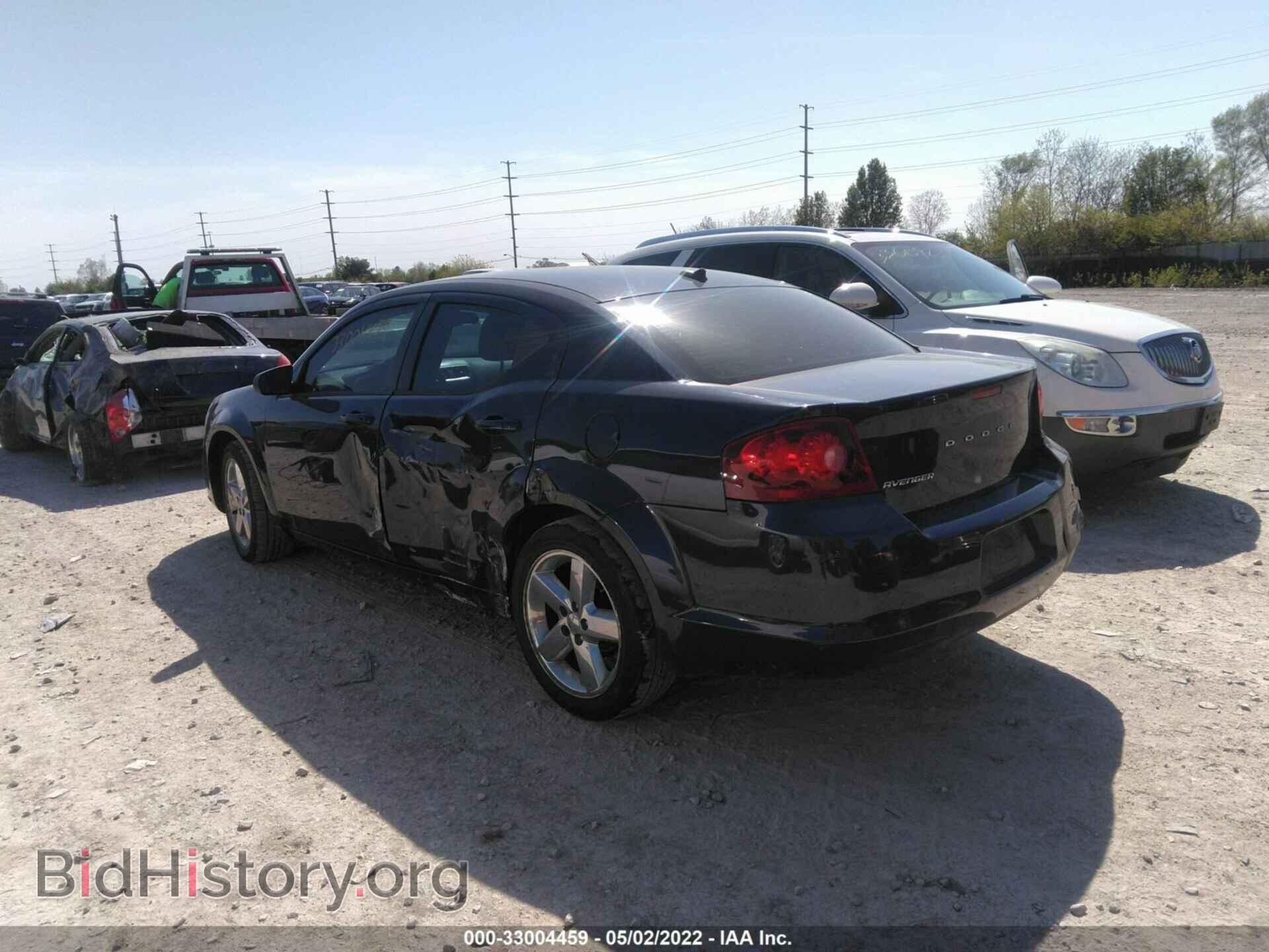 2013 DODGE AVENGER - VIN: 1C3CDZAB4DN688507 - Фото 3