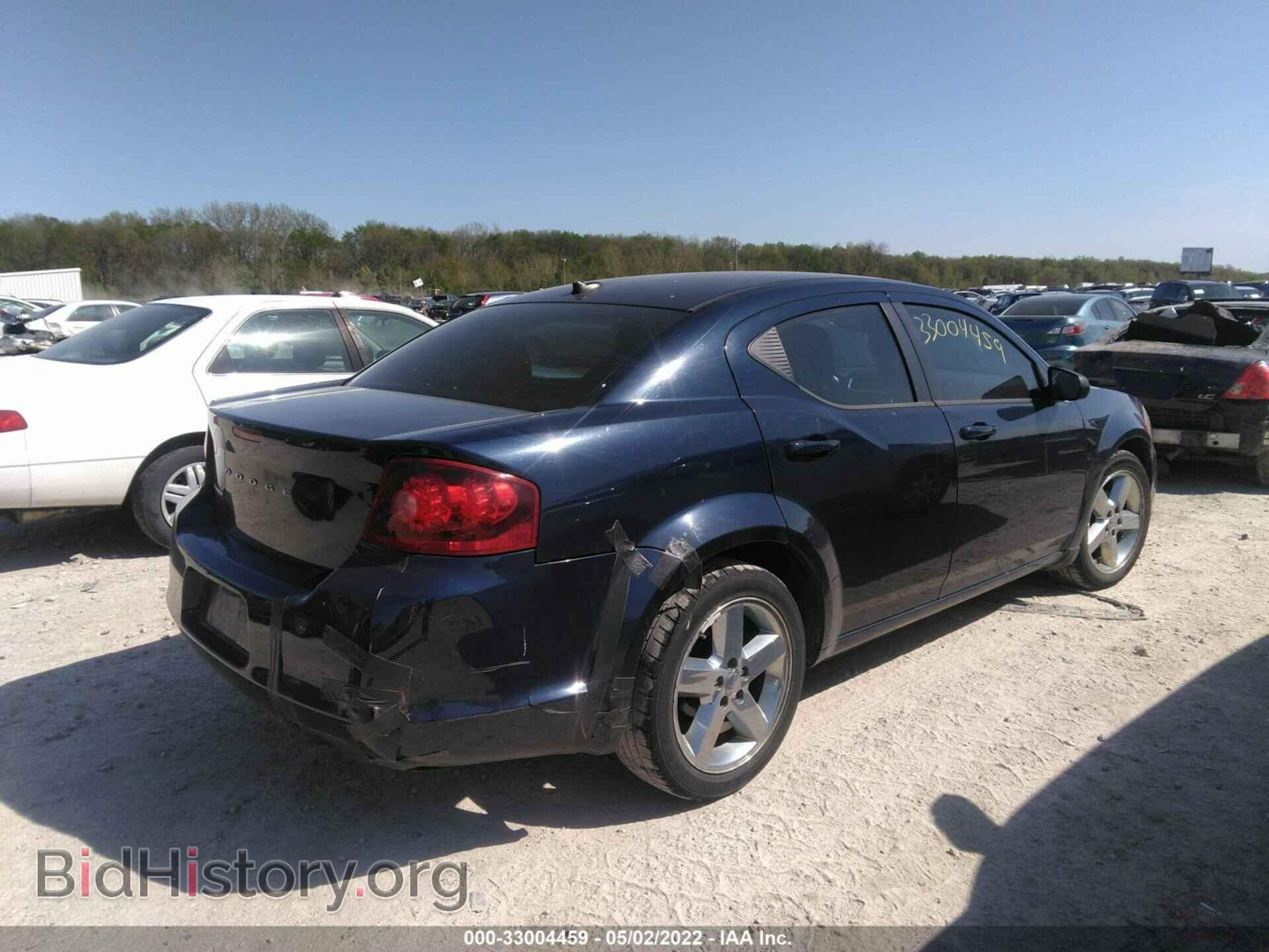 2013 DODGE AVENGER - VIN: 1C3CDZAB4DN688507 - Фото 4