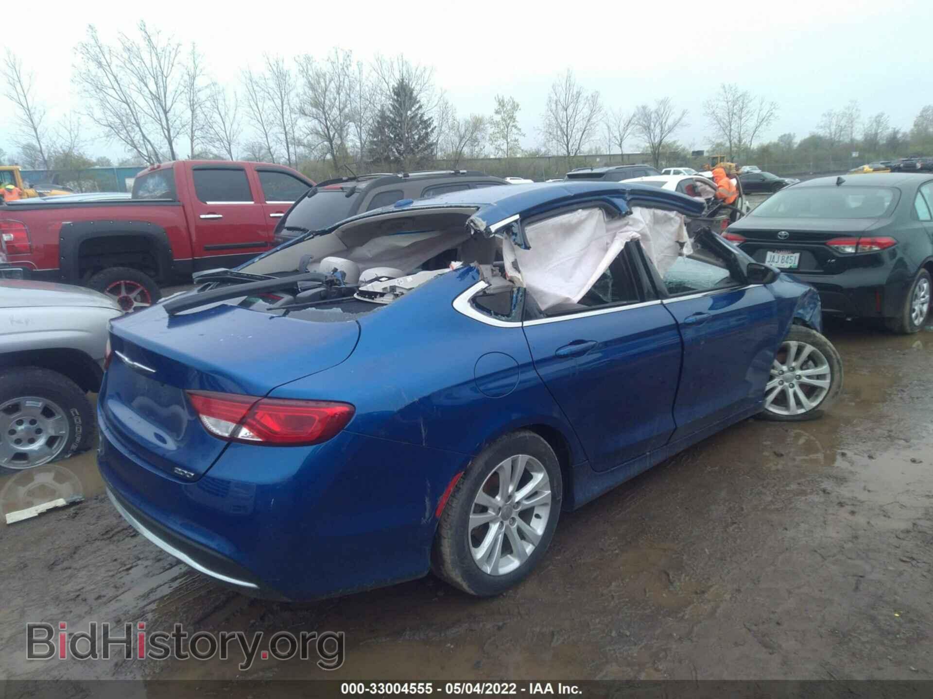 2015 CHRYSLER 200 - VIN: 1C3CCCAB3FN608892 - Фото 4