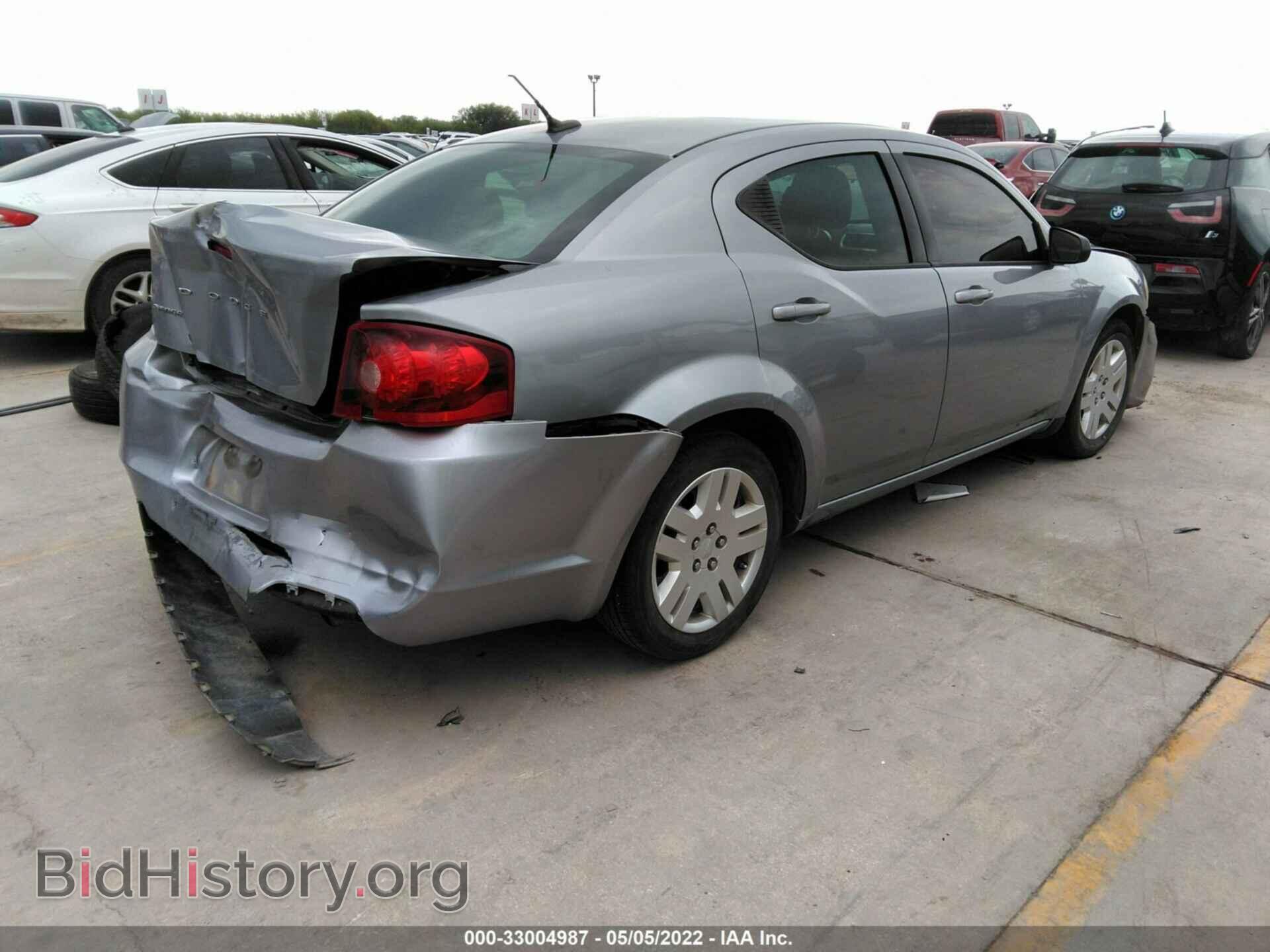 2014 DODGE AVENGER - VIN: 1C3CDZAB8EN125784 - Фото 4