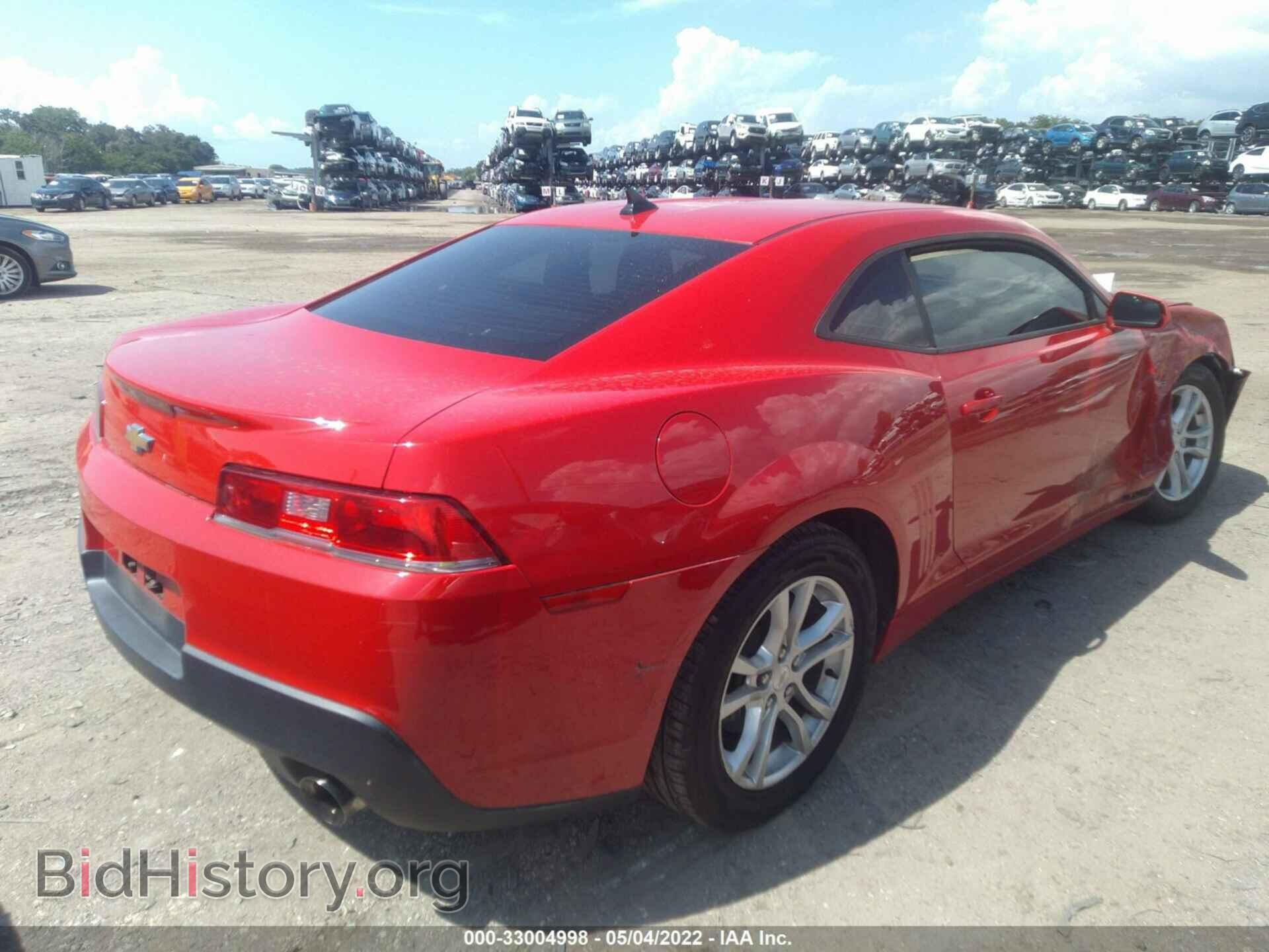 2014 CHEVROLET CAMARO - VIN: 2G1FA1E32E9262124 - Фото 4