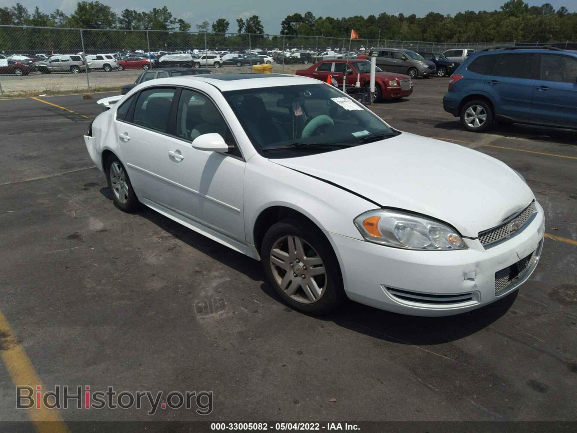 Фотография 2G1WG5E34C1123680 - CHEVROLET IMPALA 2012