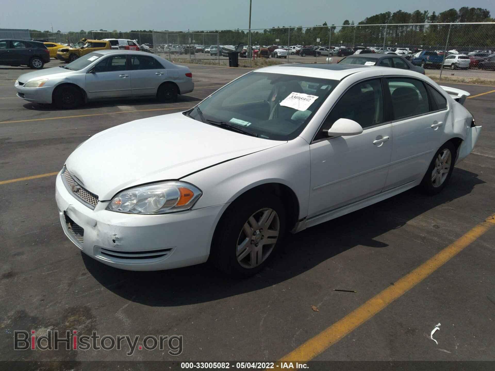 2012 CHEVROLET IMPALA - VIN: 2G1WG5E34C1123680 - Фото 2
