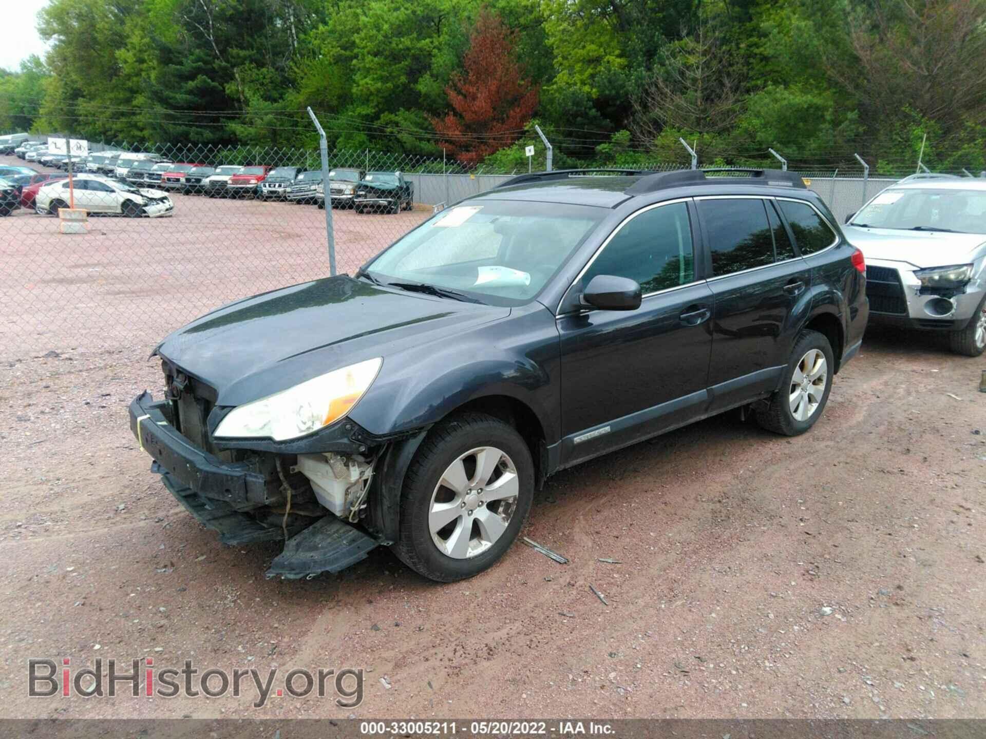 2011 SUBARU OUTBACK - VIN: 4S4BRBCC5B1319421 - Фото 2