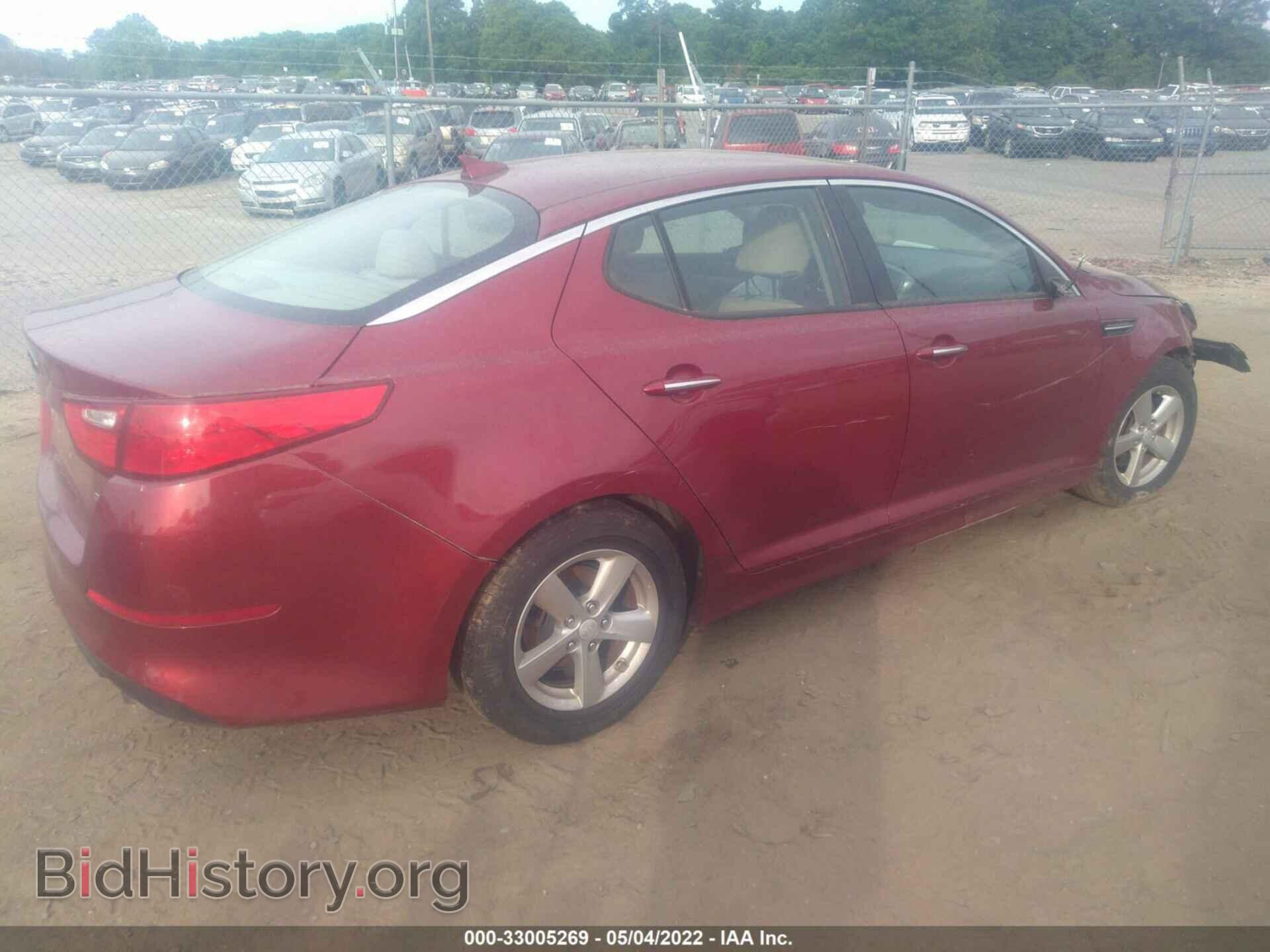2014 KIA OPTIMA - VIN: 5XXGM4A72EG341797 - Фото 4
