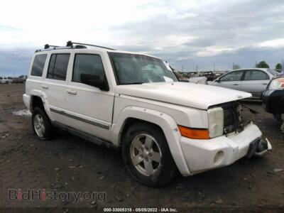 2006 Jeep COMMANDER Limited, белый — VIN 1J8HH58N66C233602, IAAI