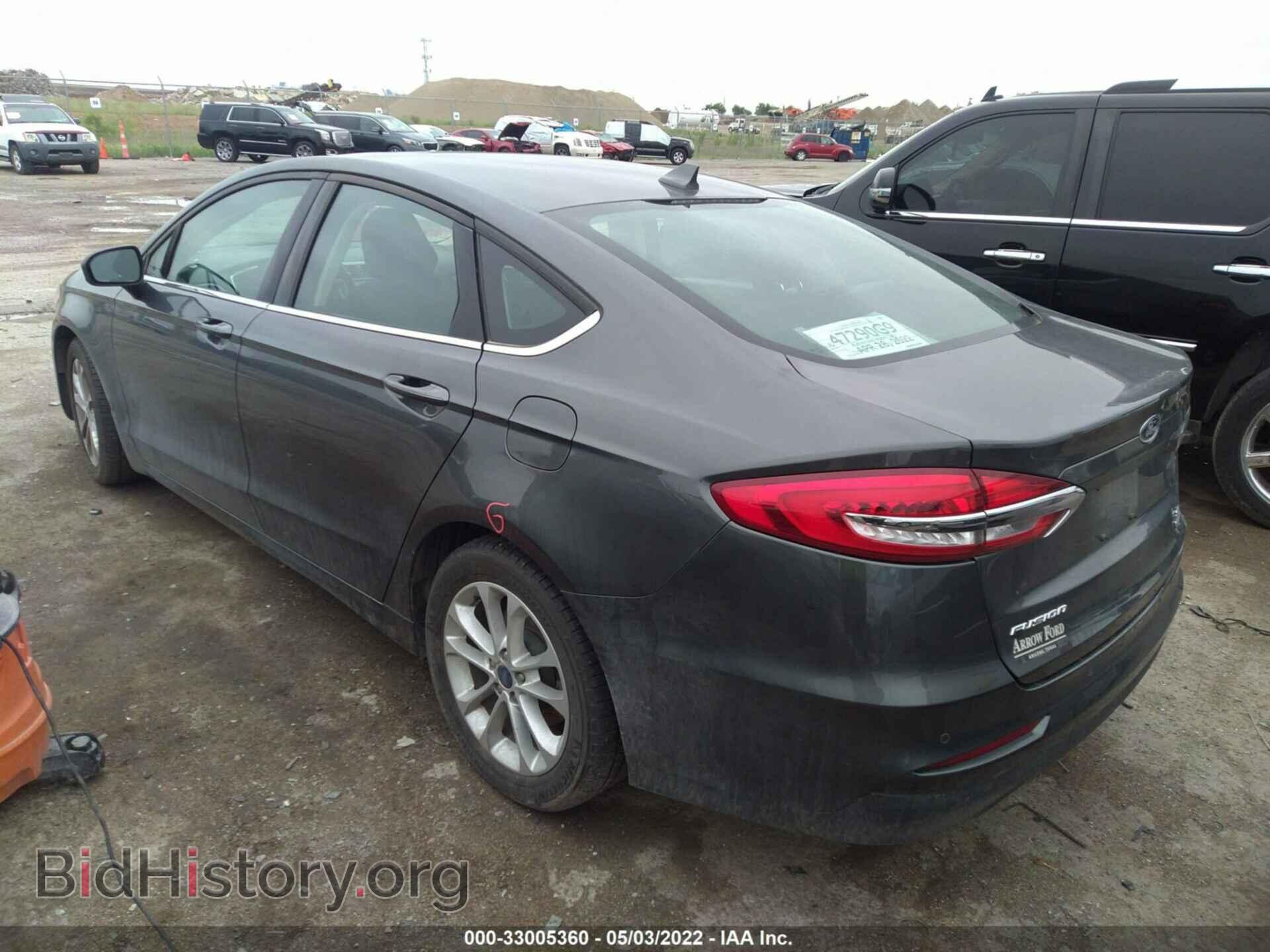 2020 FORD FUSION - VIN: 3FA6P0HD8LR259309 - Фото 3