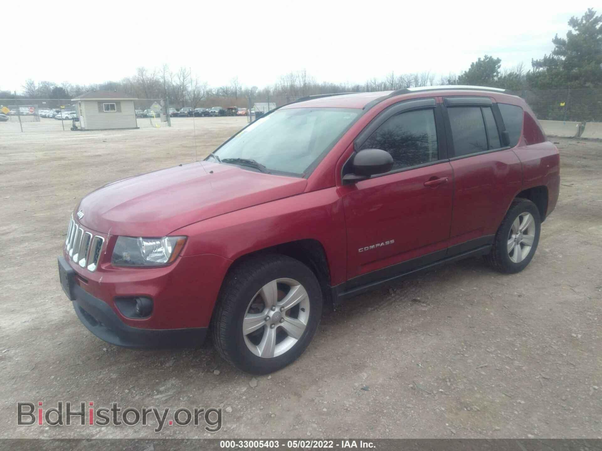 2014 JEEP COMPASS - VIN: 1C4NJDBB4ED774079 - Фото 2