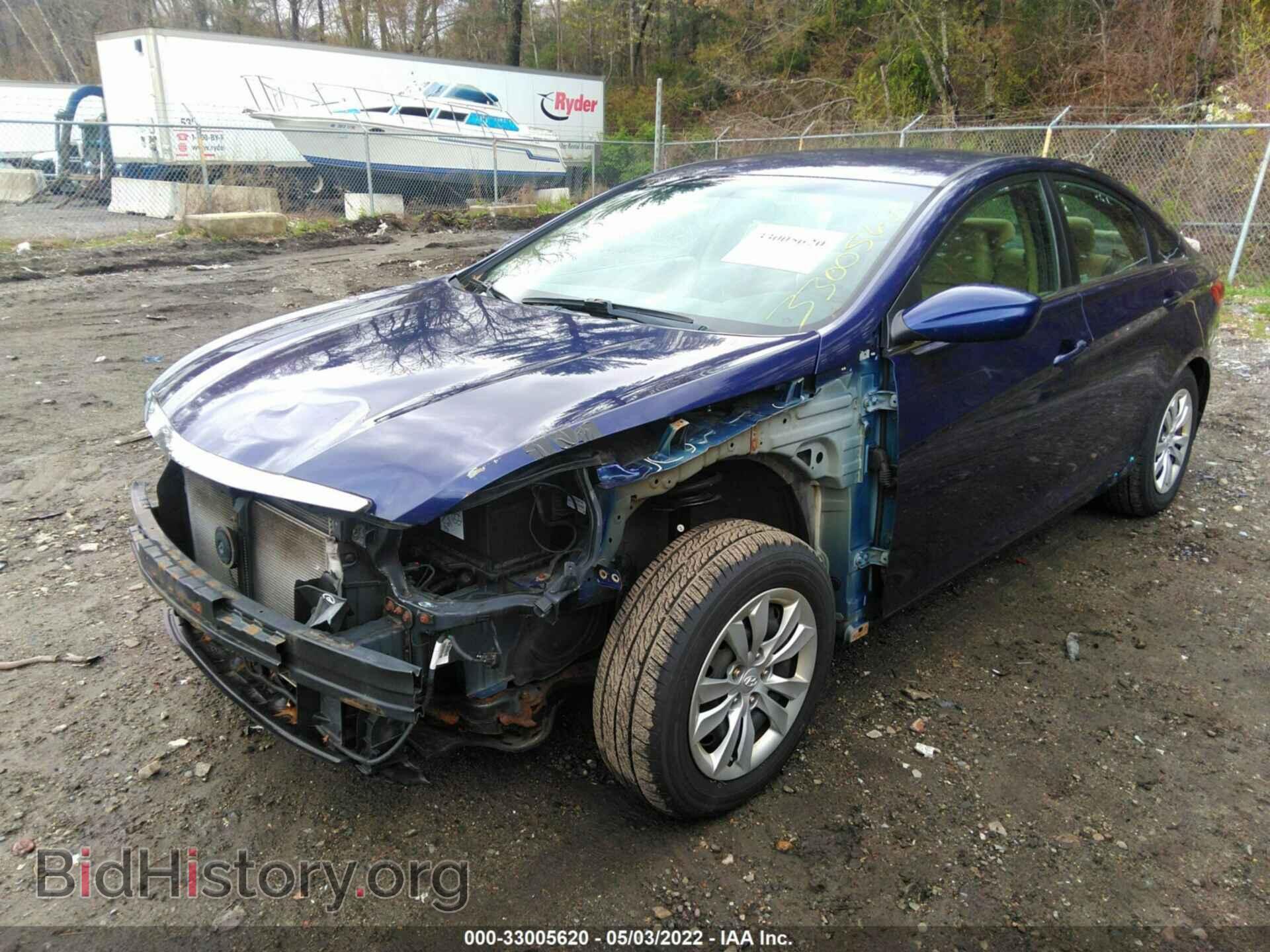 2011 HYUNDAI SONATA - VIN: 5NPEB4AC8BH018199 - Photo 2
