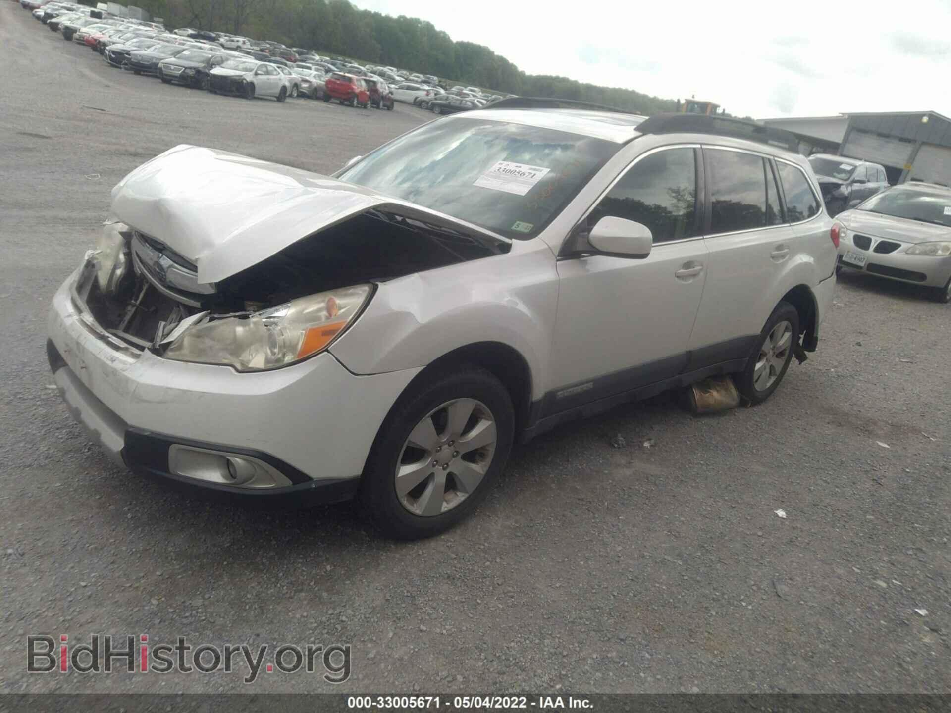2010 SUBARU OUTBACK - VIN: 4S4BRCKC4A3311482 - Фото 2