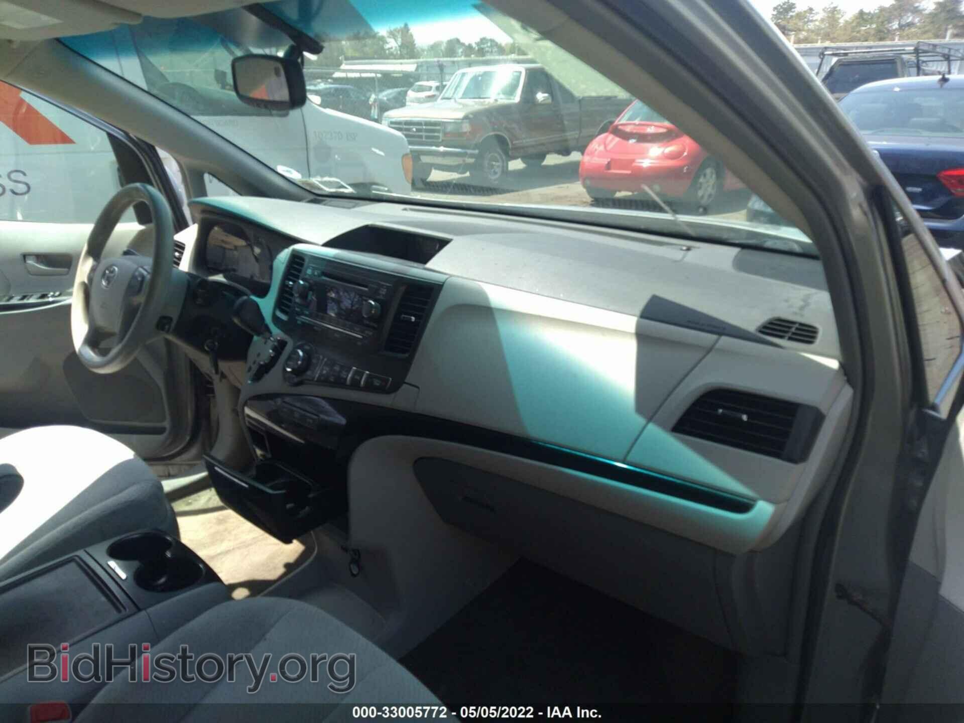 2013 TOYOTA SIENNA - VIN: 5TDKK3DC8DS383231 - Фото 5