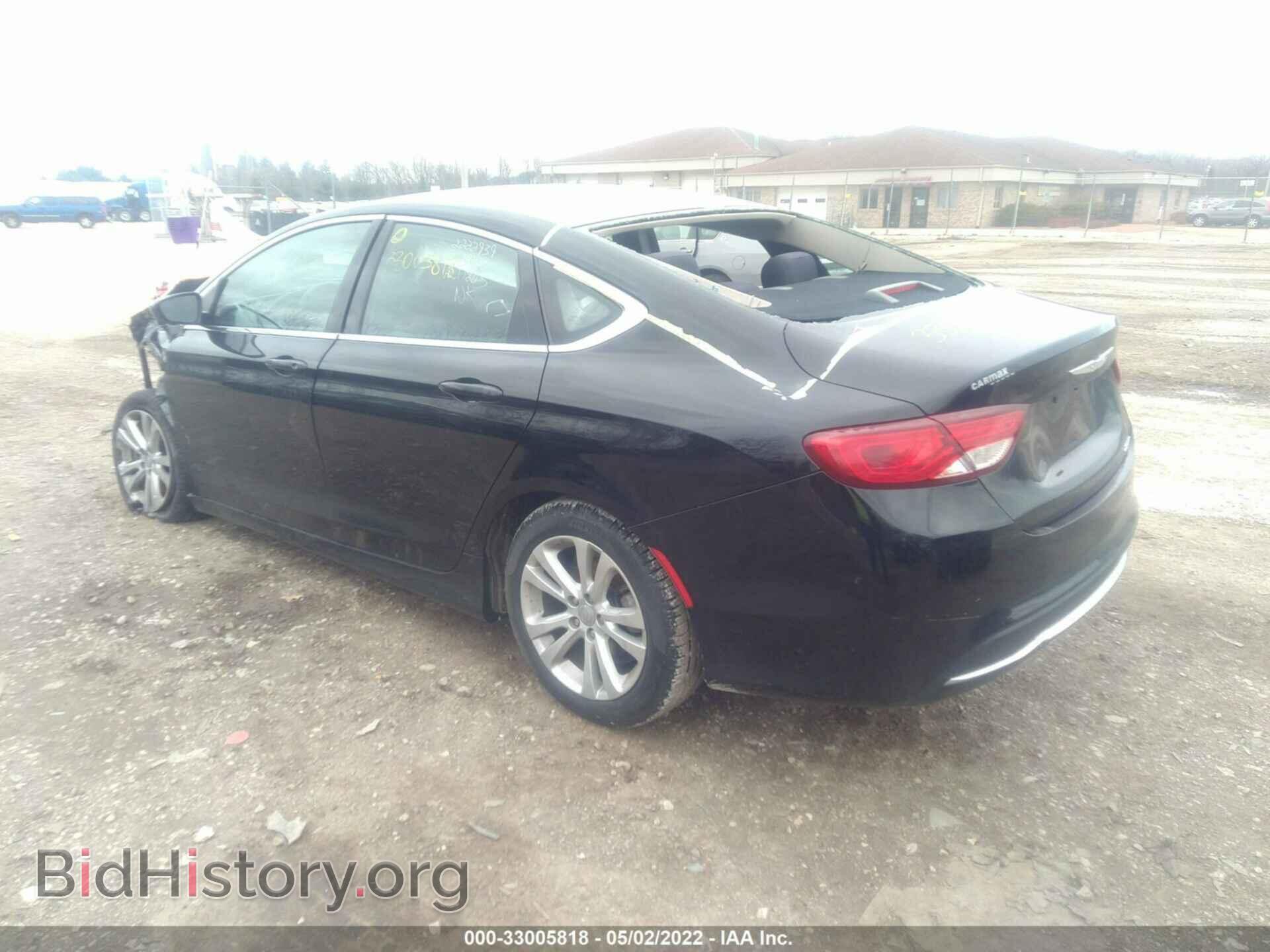 2015 CHRYSLER 200 - VIN: 1C3CCCAB5FN747793 - Фото 3