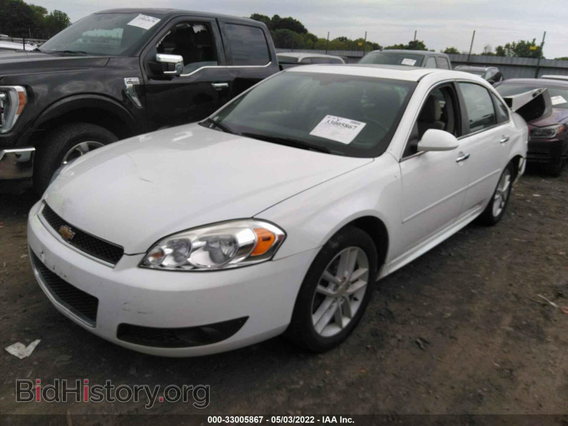 2012 CHEVROLET IMPALA - VIN: 2G1WC5E31C1215521 - Фото 2