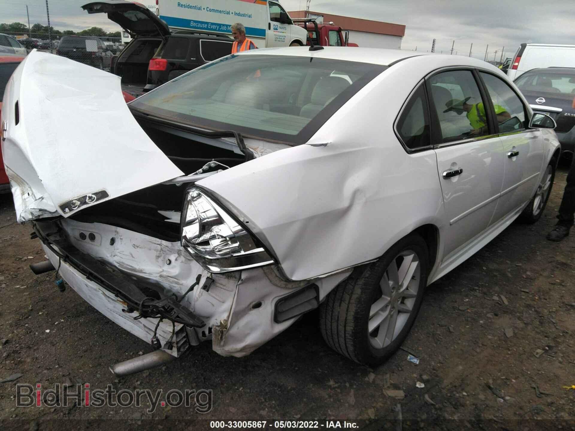 2012 CHEVROLET IMPALA - VIN: 2G1WC5E31C1215521 - Фото 4