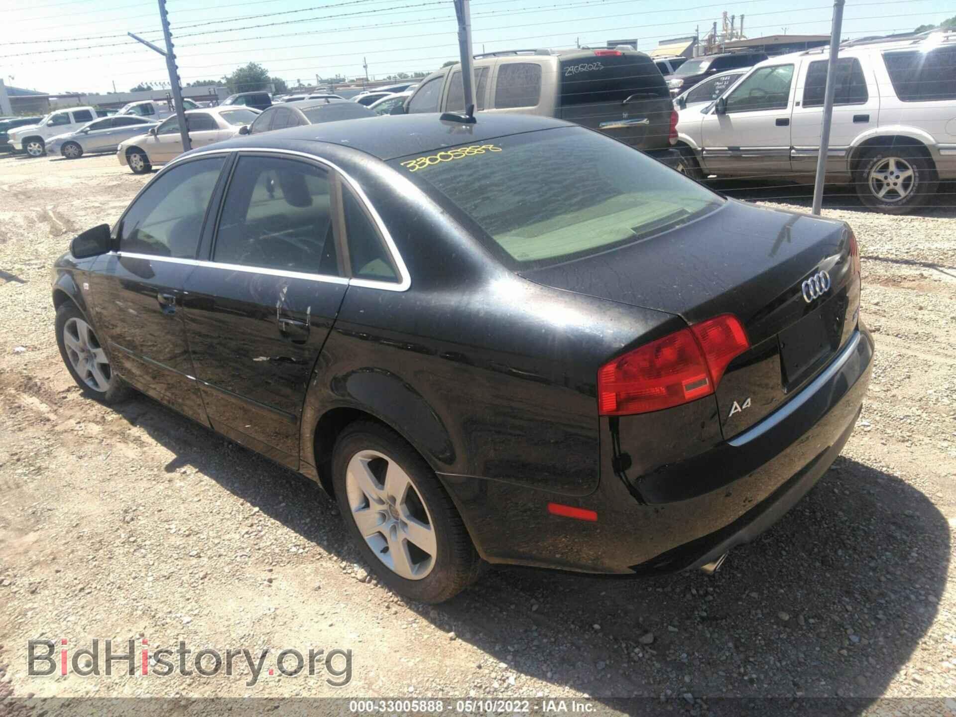 2006 AUDI A4 - VIN: WAUAF78E66A128898 - Фото 3