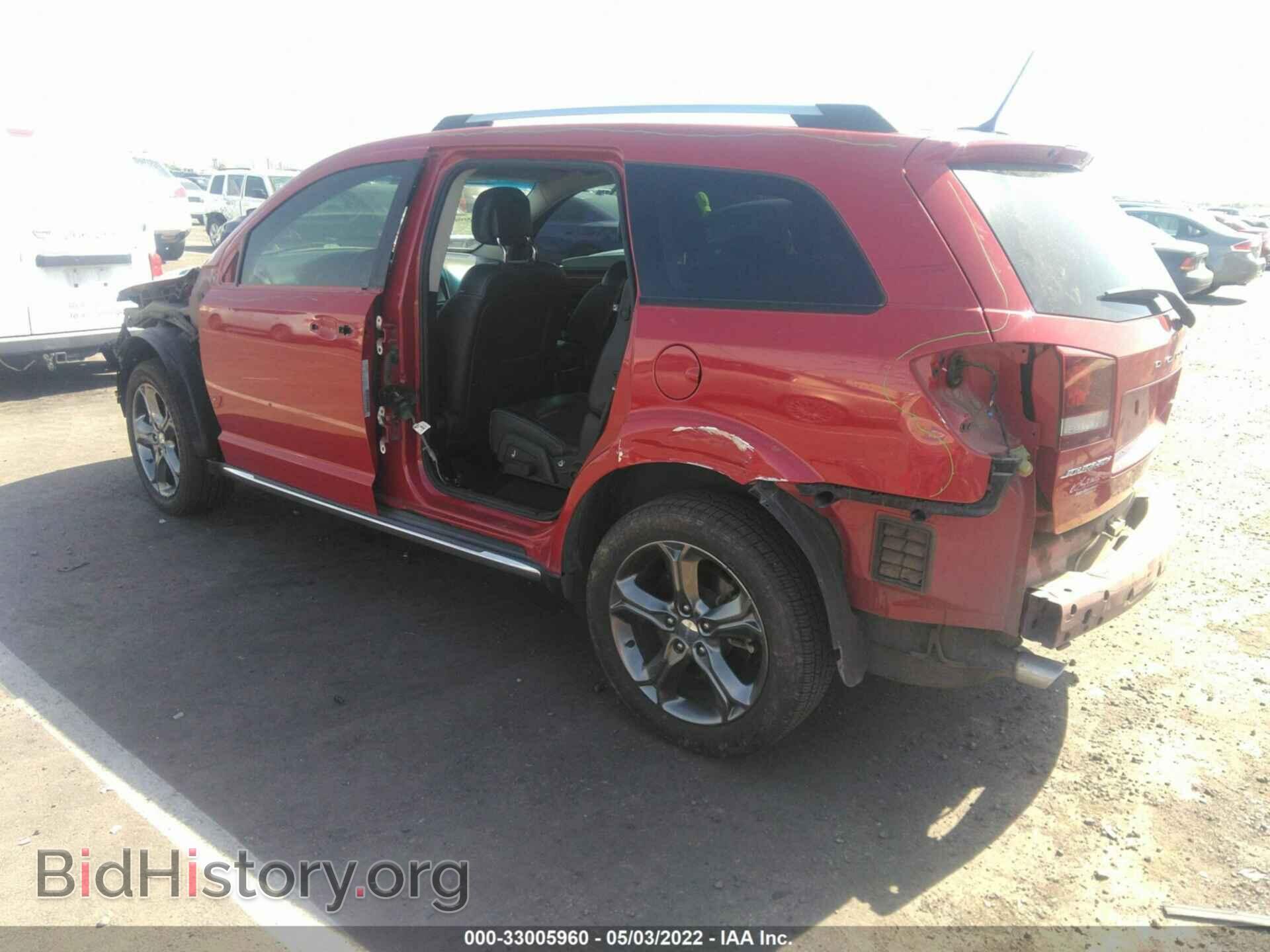 2016 DODGE JOURNEY - VIN: 3C4PDCGG9GT131951 - Фото 3