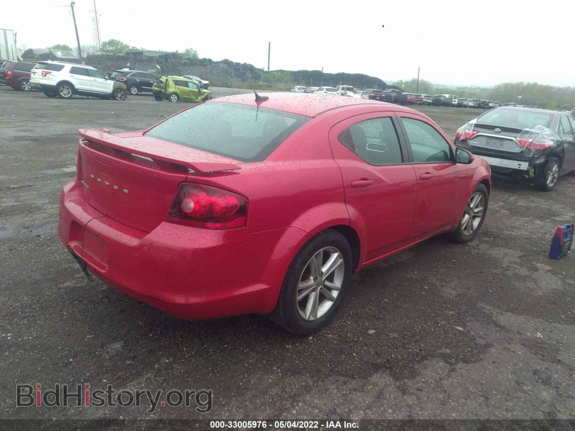 2011 DODGE AVENGER - VIN: 1B3BD1FG1BN508959 - Фото 4