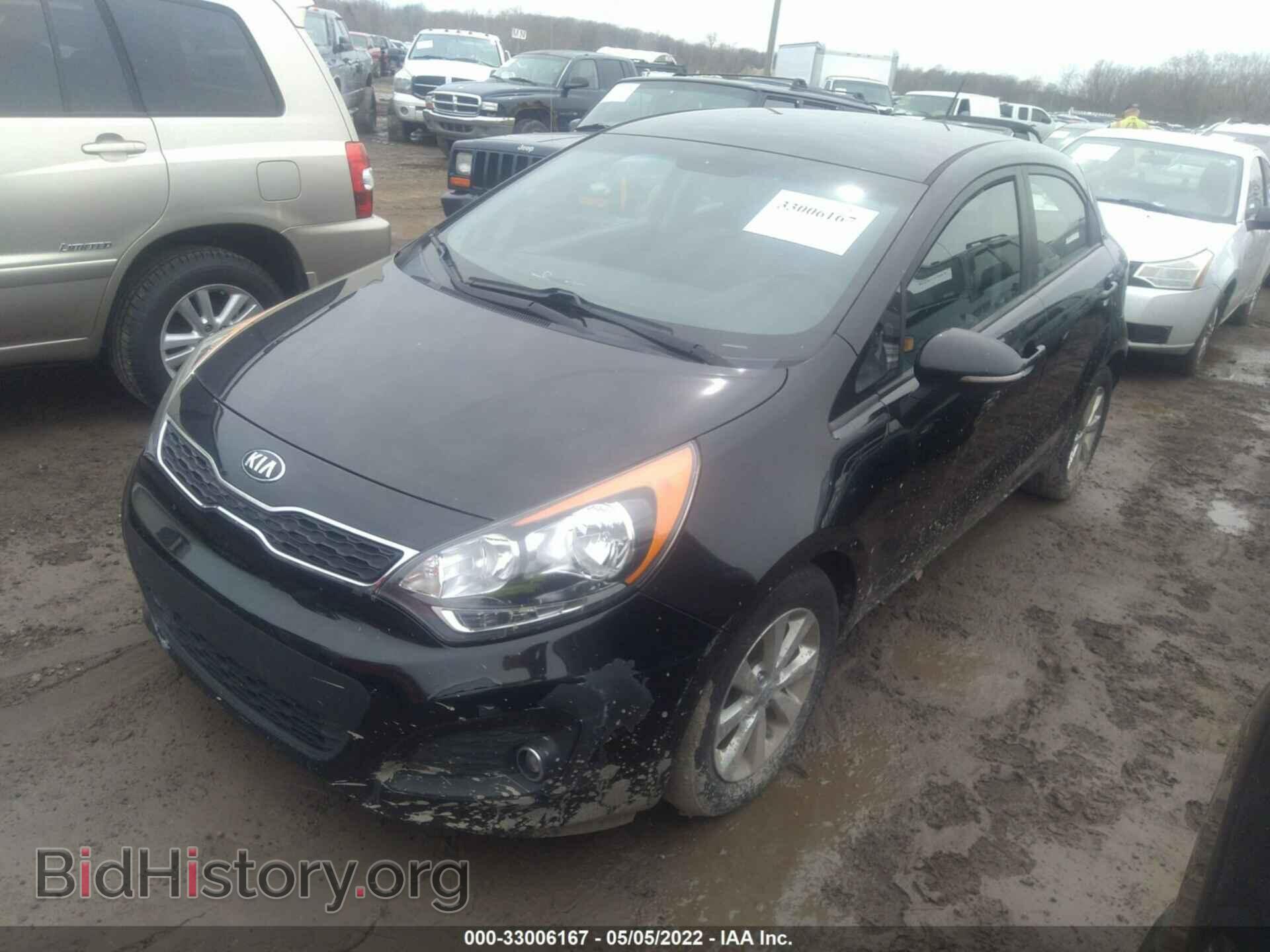 2014 KIA RIO - VIN: KNADN5A32E6322567 - Фото 2