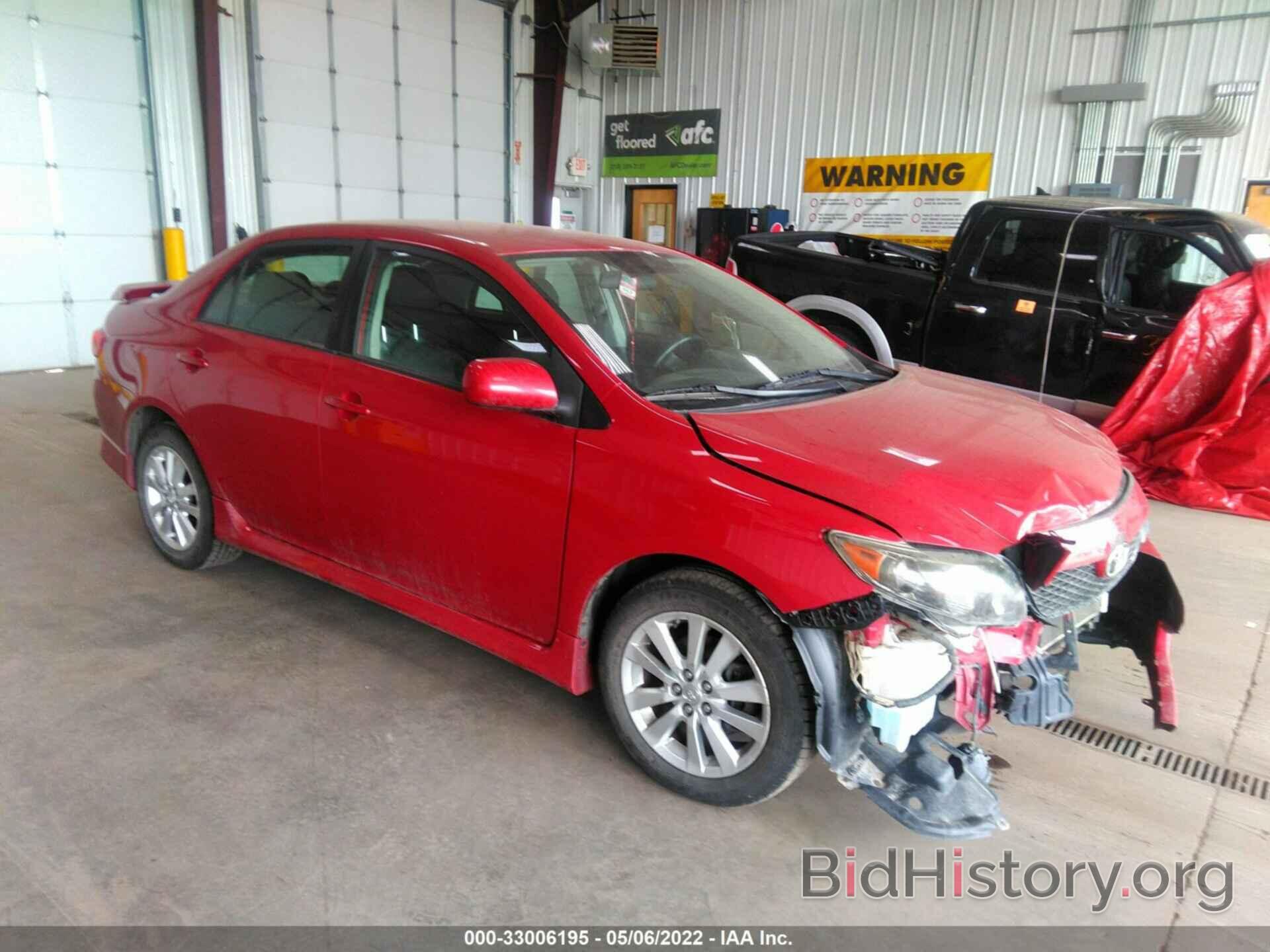 Photo 1NXBU40E89Z154599 - TOYOTA COROLLA 2009