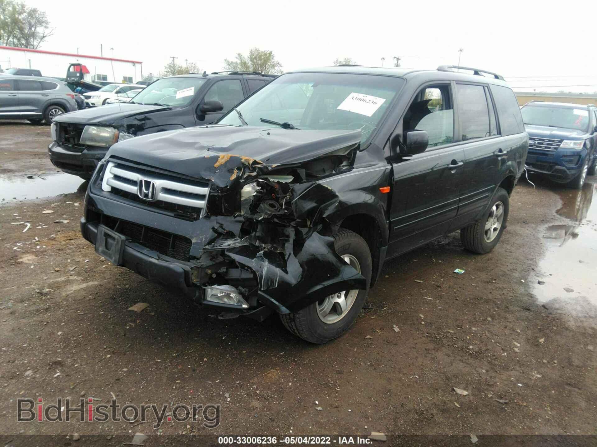 2006 HONDA PILOT - VIN: 2HKYF18666H511126 - Фото 2