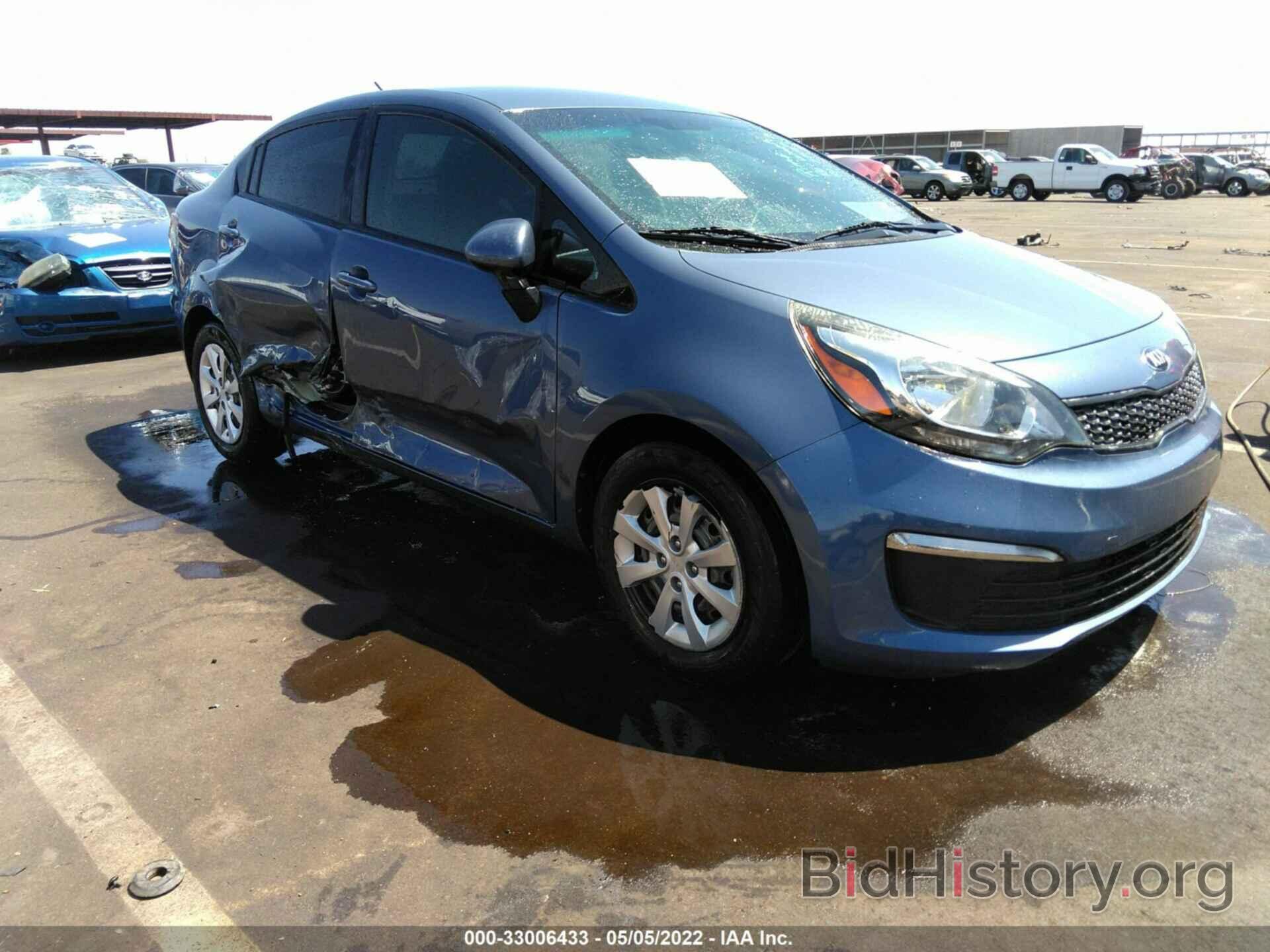 Photo KNADM4A39G6692446 - KIA RIO 2016