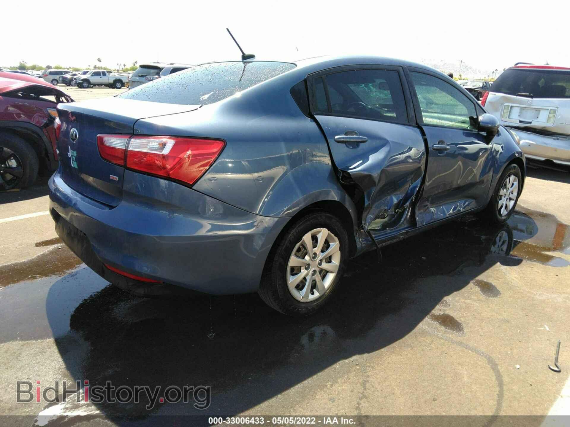2016 KIA RIO - VIN: KNADM4A39G6692446 - Фото 4