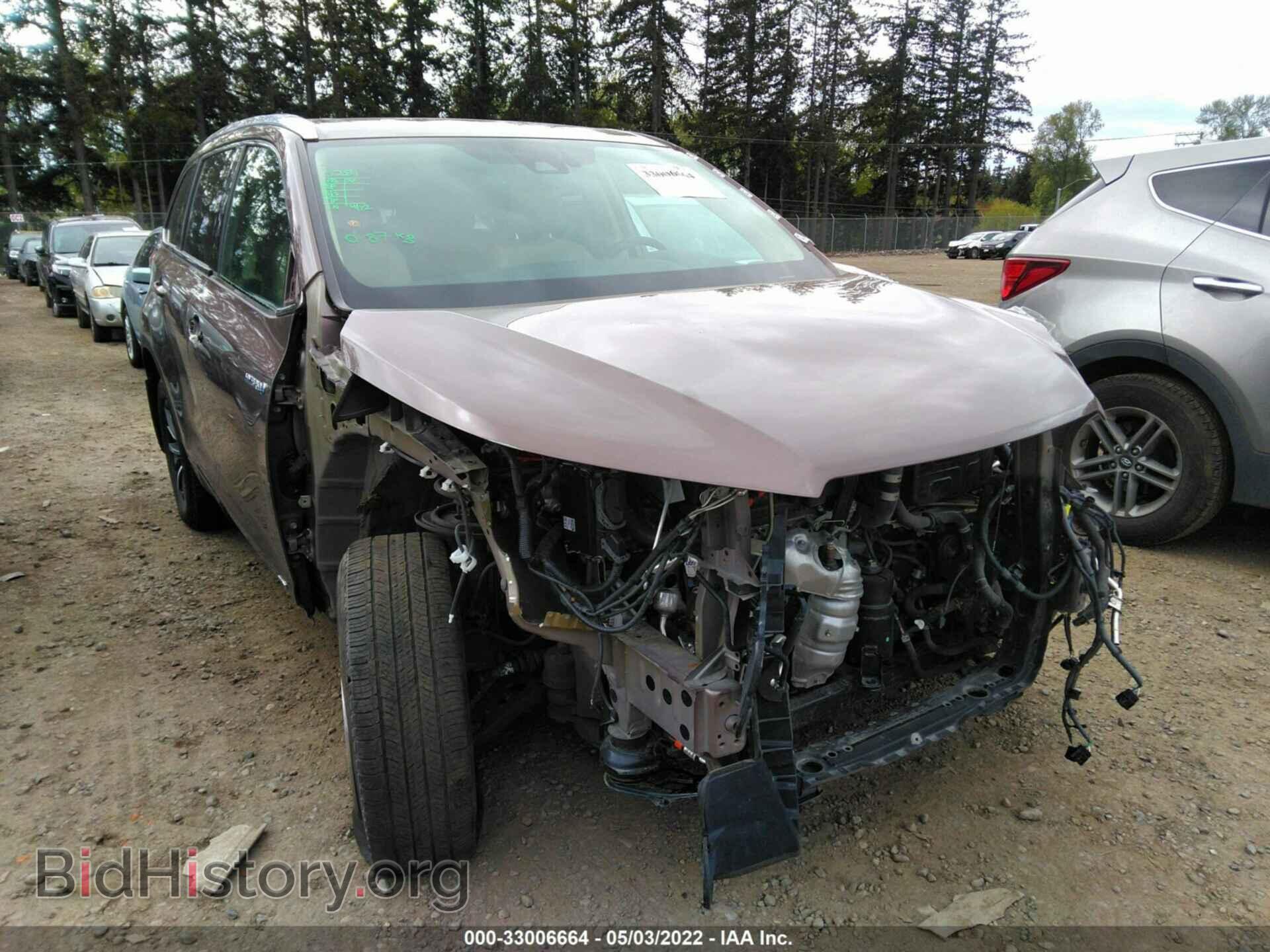 Photo 5TDJGRFH2JS043187 - TOYOTA HIGHLANDER 2018
