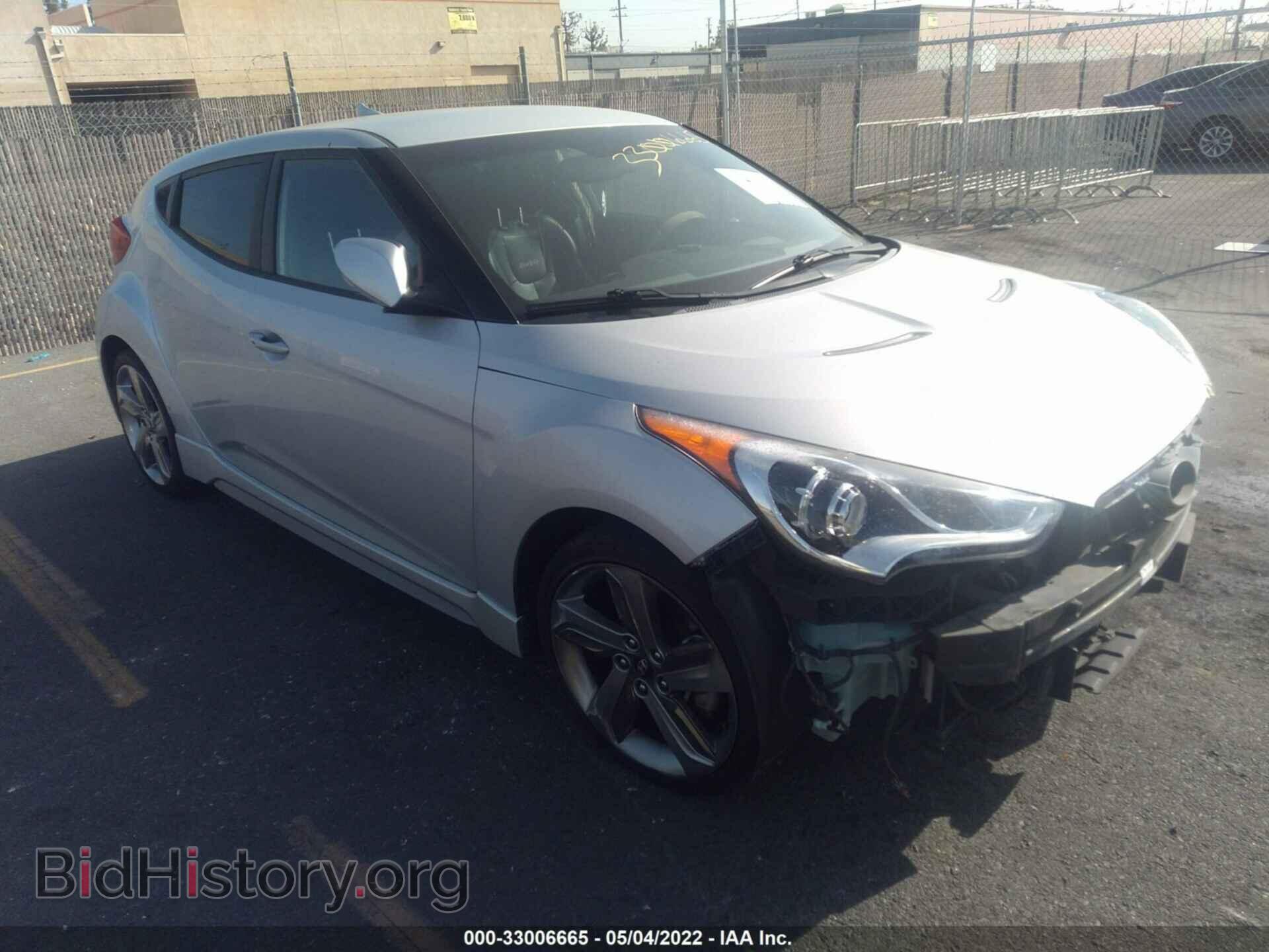 Photo KMHTC6AE7DU142907 - HYUNDAI VELOSTER 2013