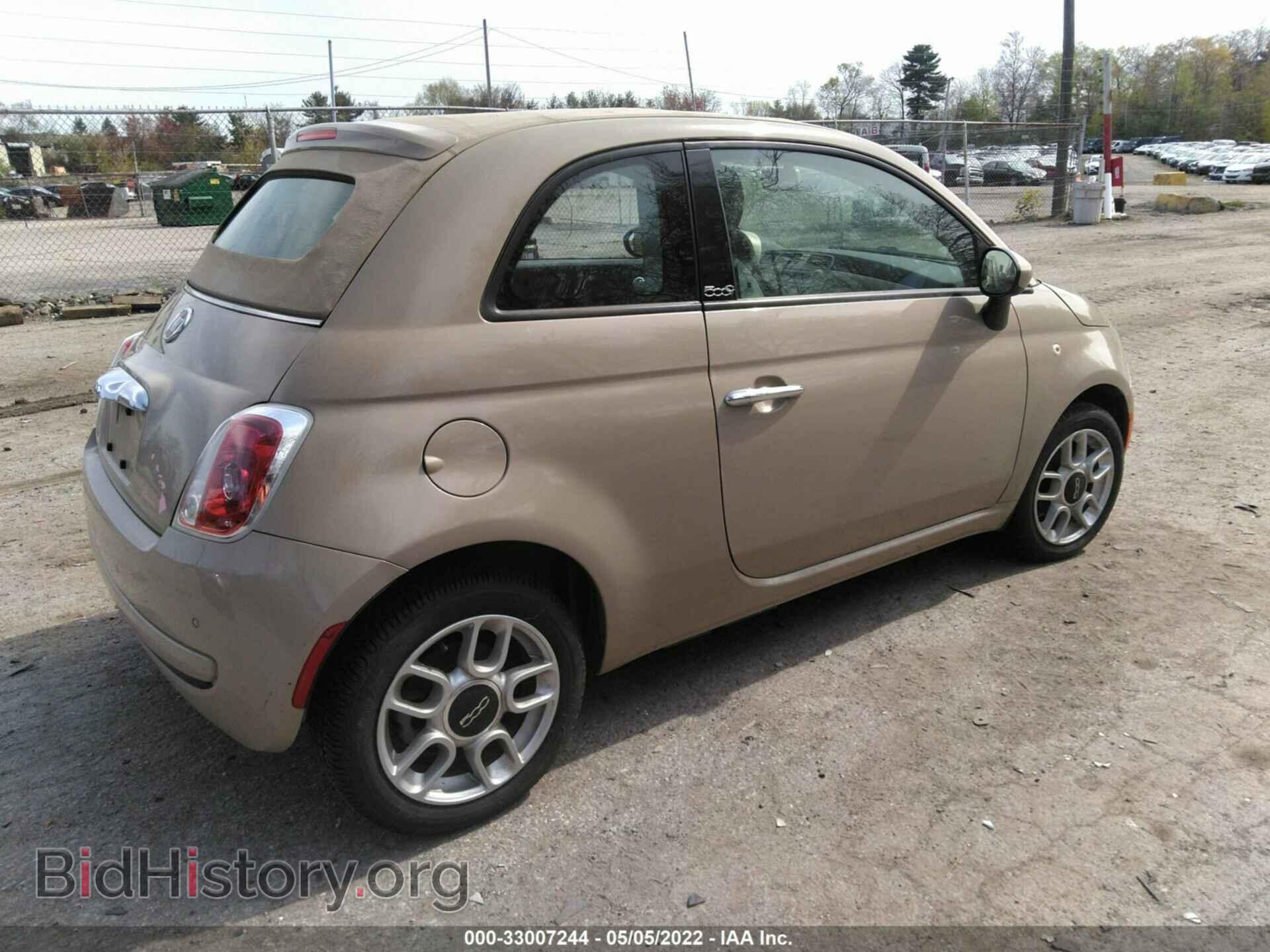 2012 FIAT 500 - VIN: 3C3CFFDR3CT223183 - Photo 4
